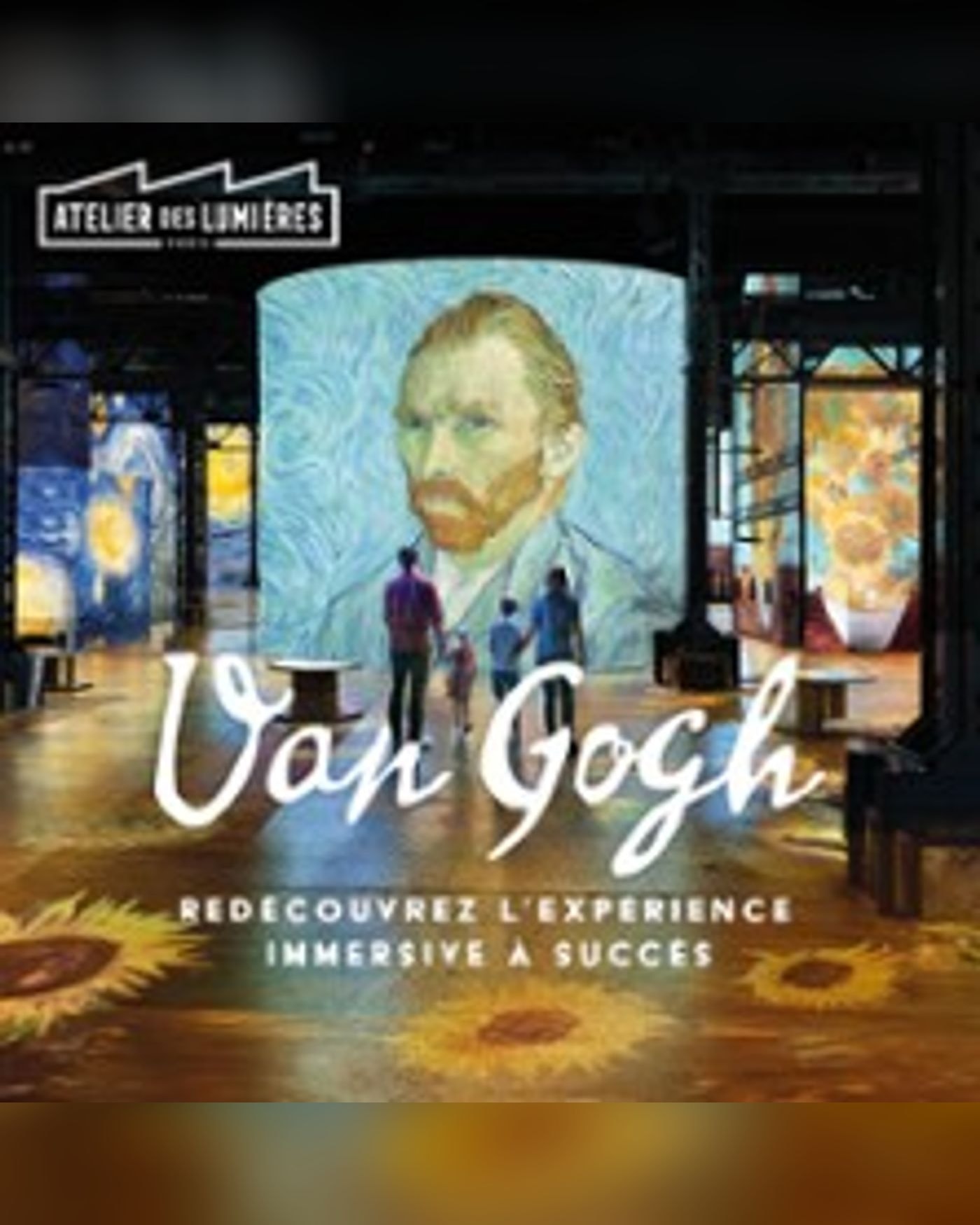 Atelier des Lumières - Van Gogh, la Nuit Etoilée + Japon Rêvé