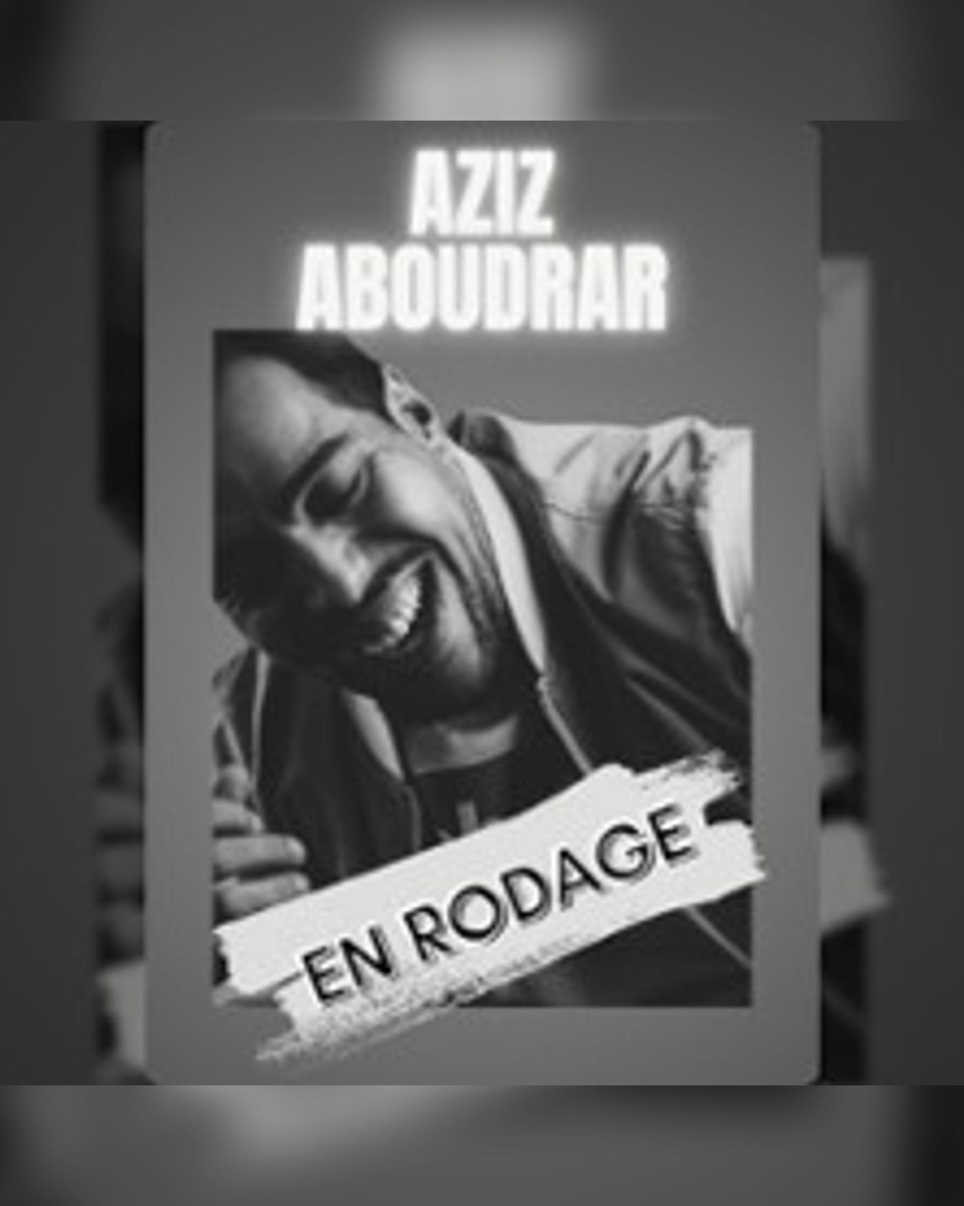 Affiche du spectacle Aziz Aboudrar - En Rodage - La Scène Parisienne, Paris, La Divine Comedie - Salle 2