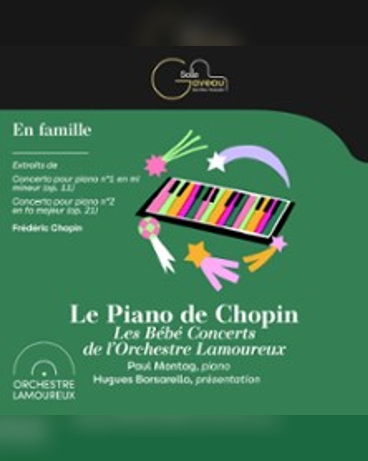 Bébé Concert : Le piano de Chopin