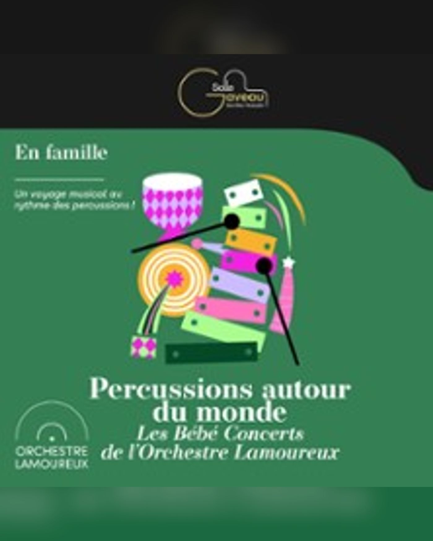 Bébé concert - Percussions autour du monde