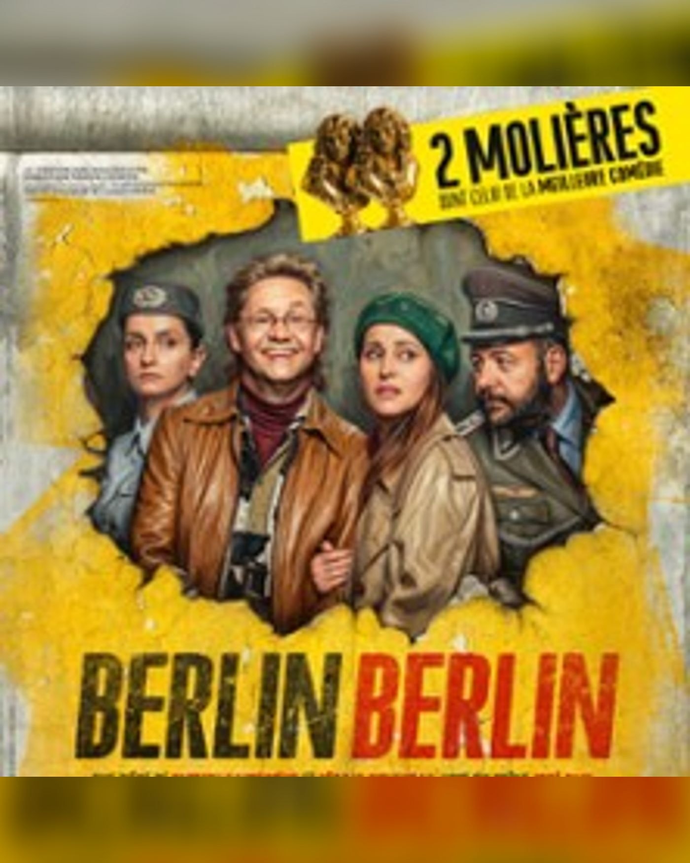 Poster for the show Berlin Berlin, Théâtre des Nouveautés