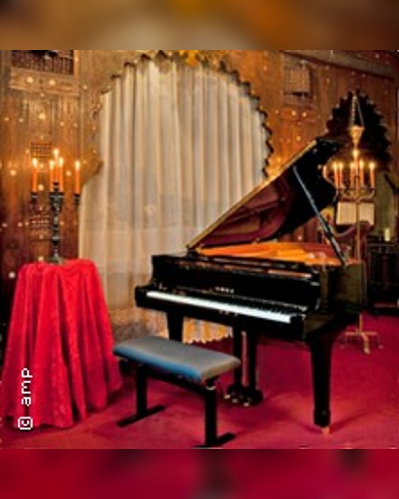 Affiche de Chopin - Piano aux Chandelles