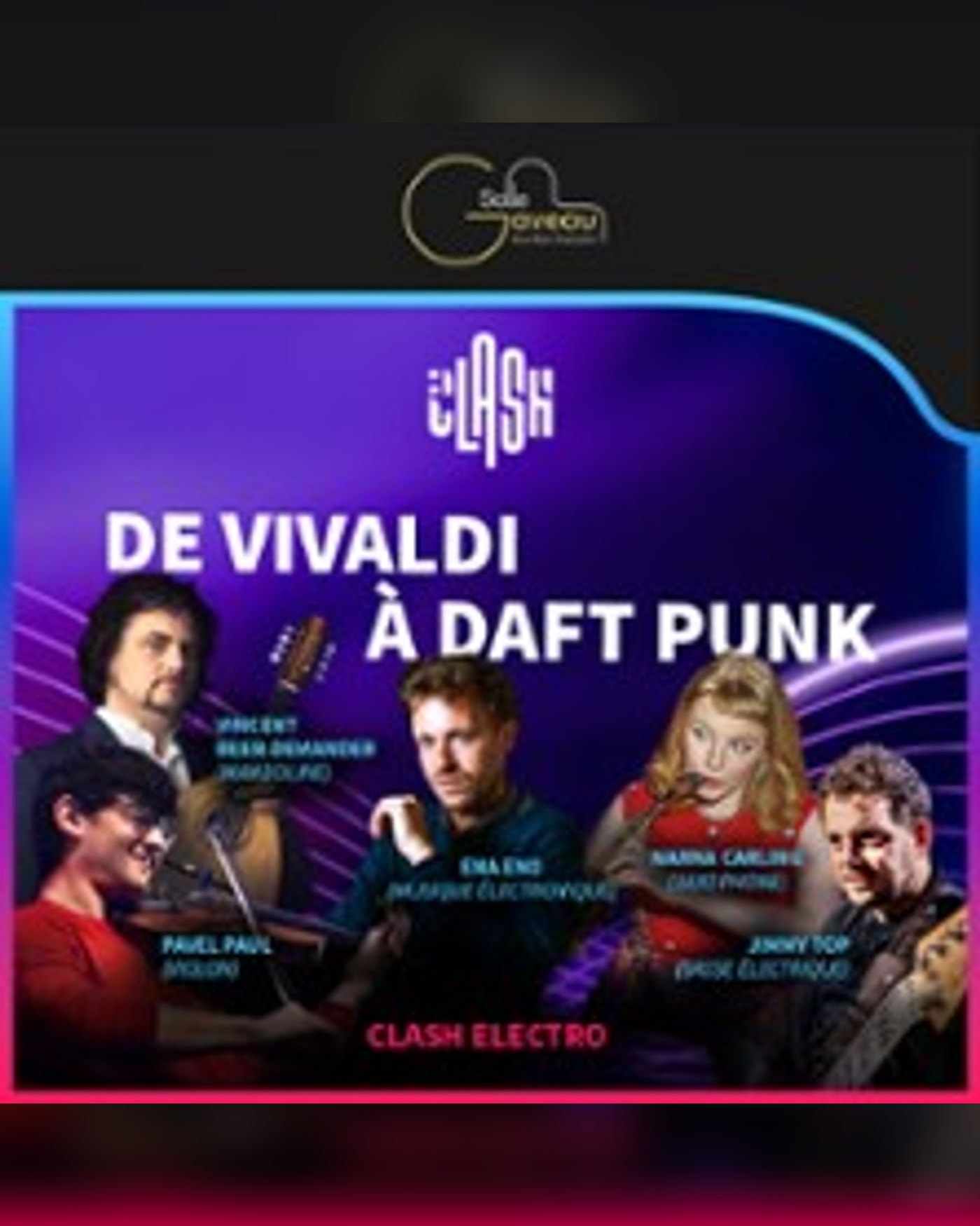 Clash Electro - De Vivaldi à Daft Punk