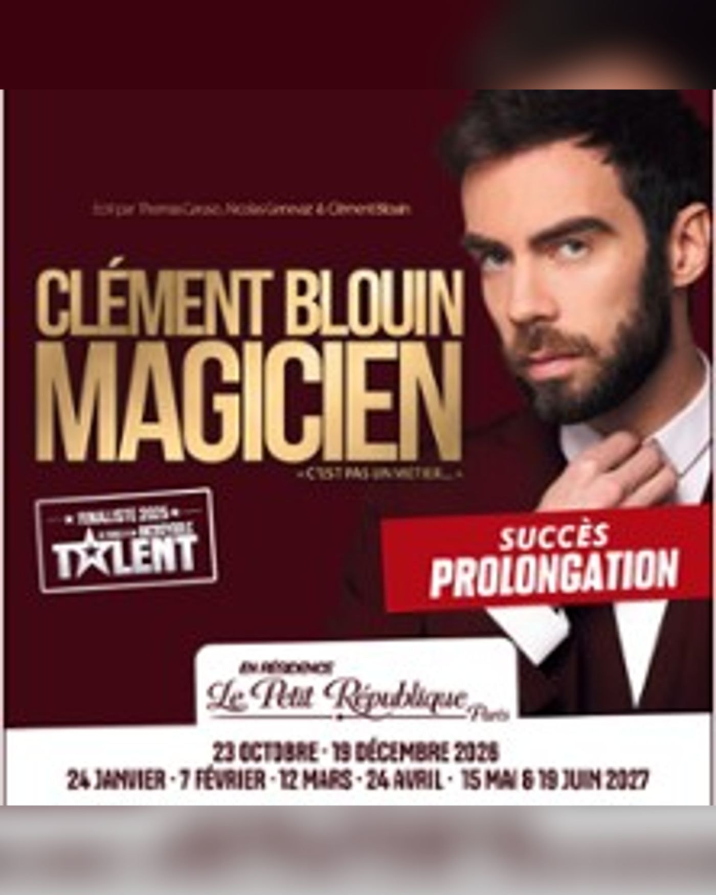 Clément Blouin - Magicien, C'est Pas un Métier