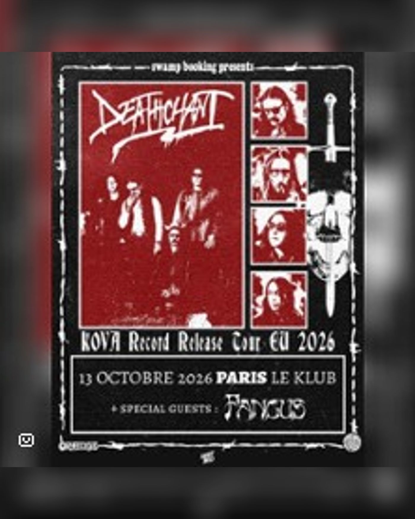 DEATHCHANT + special guests : Fangus