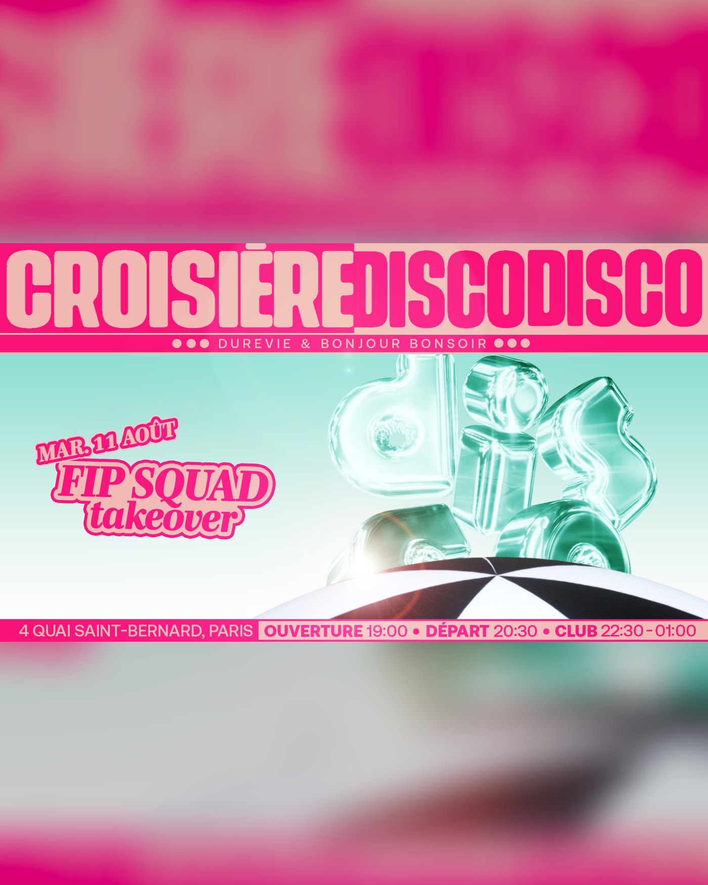 DISCO DISCO CROISIÈRE: Fip Squad (takeover)