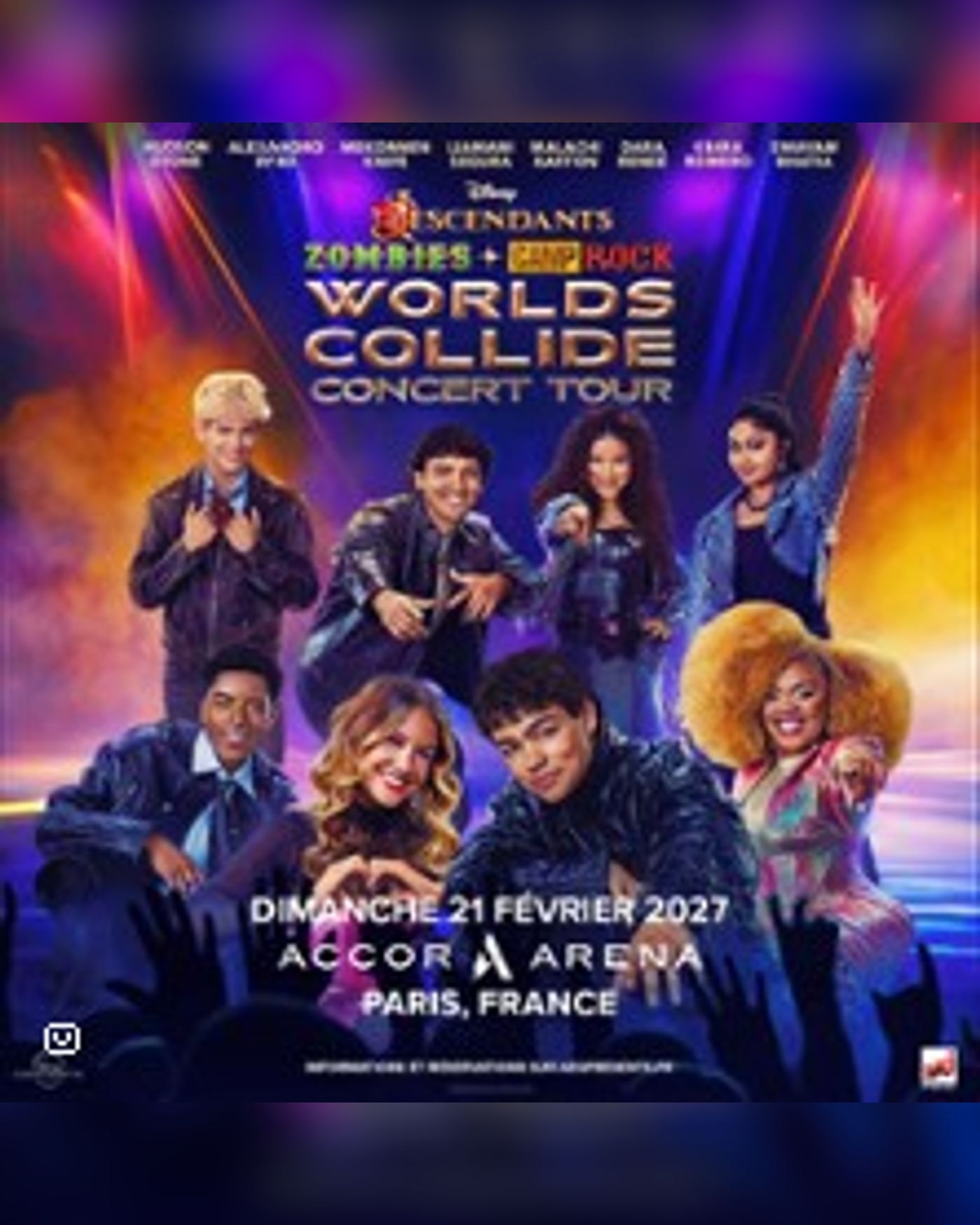 Disney Descendants, ZOMBIES & Camp Rock - Worlds Collide Concert Tour