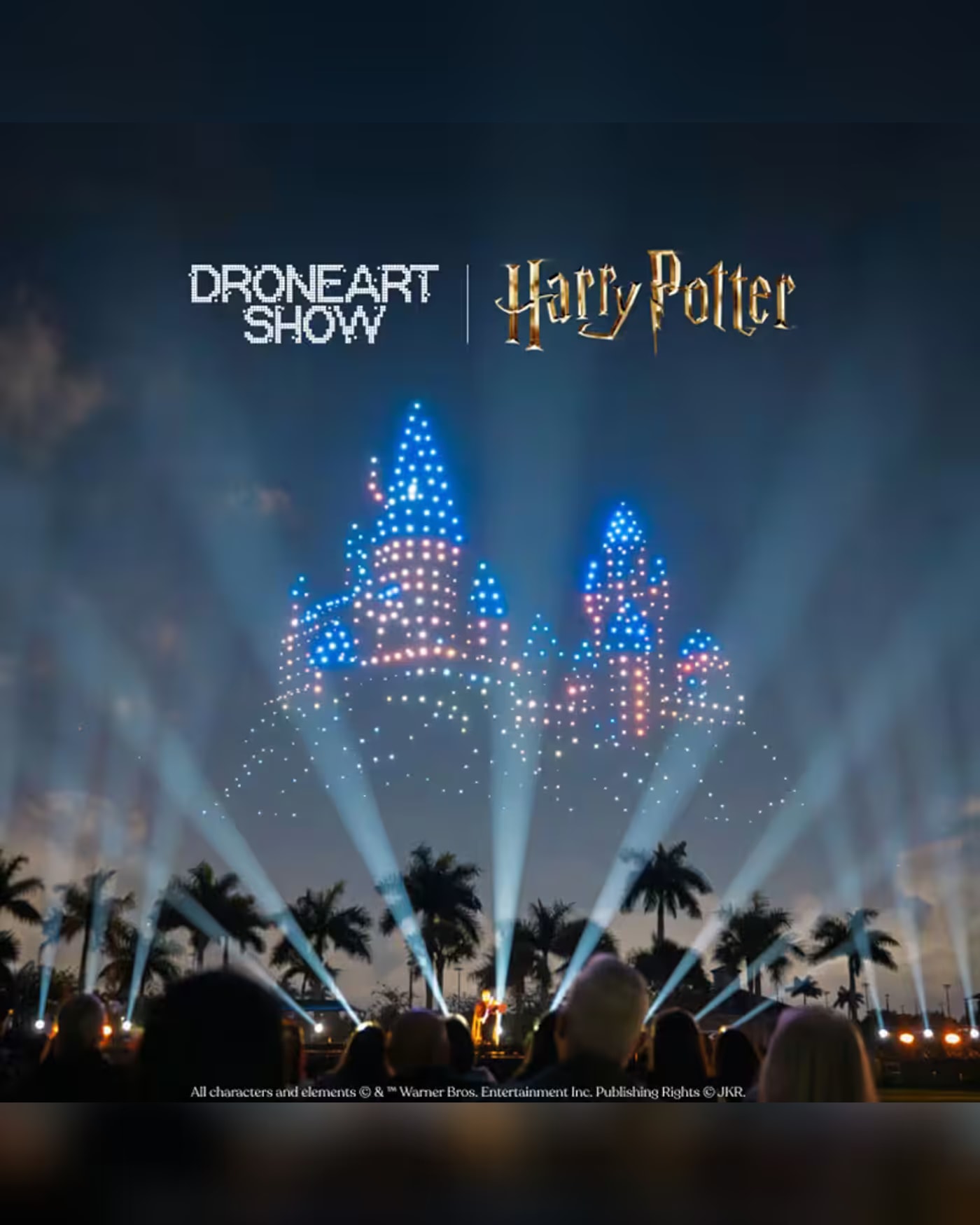 DroneArt Show: Harry Potter™ à l'Hippodrome de Paris-Vincennes