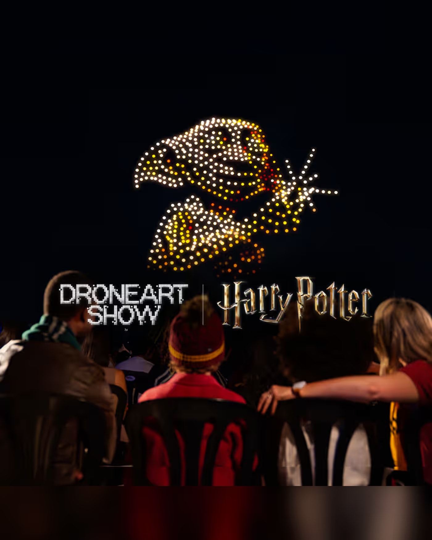 Poster for the concert DroneArt Show: Harry Potter™ à l'Hippodrome de Paris-Vincennes, Hippodrome de Paris-Vincennes, 75012