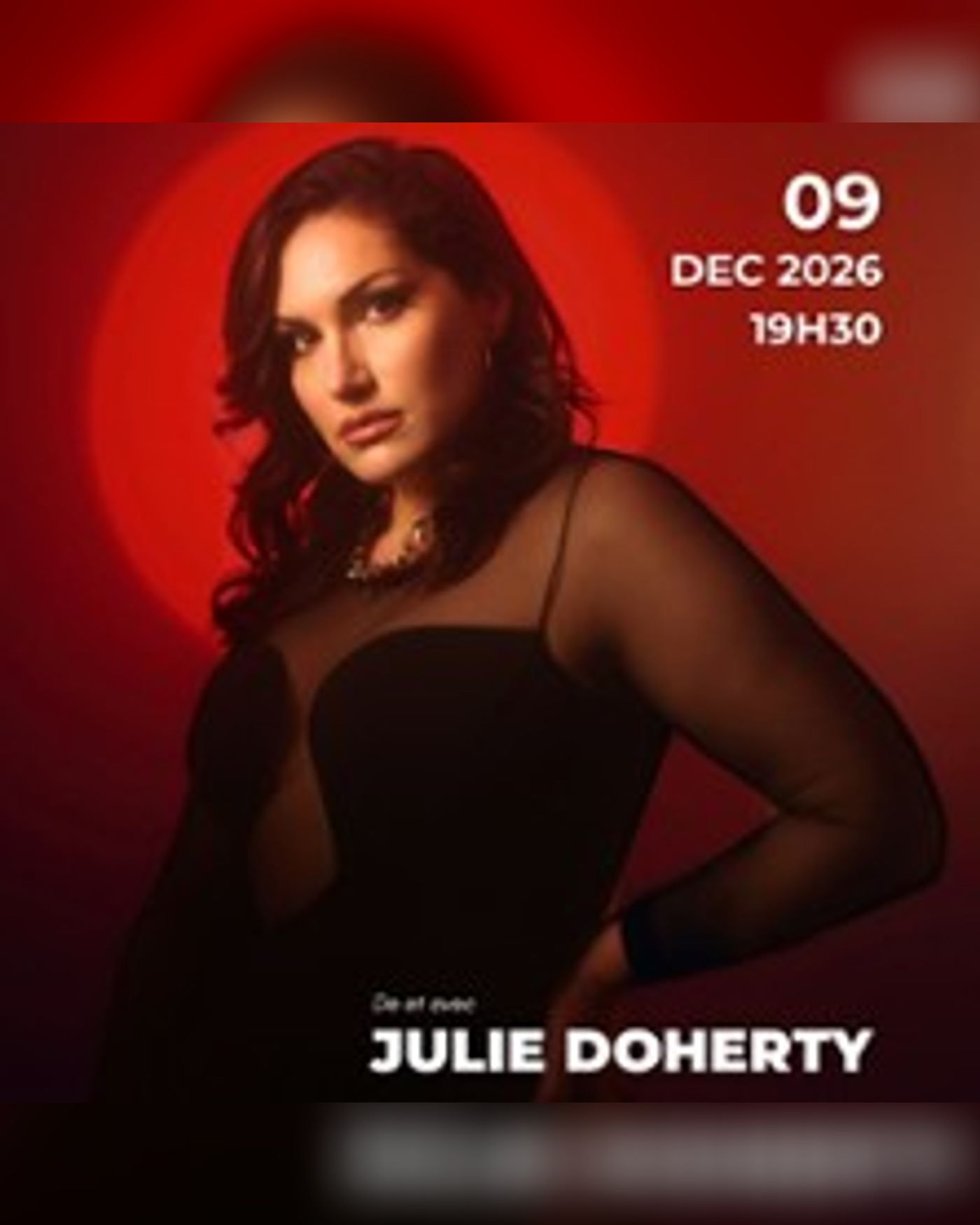 Affiche du spectacle Du Chaos Naissent les Rêves - Julie Doherty, Apollo Comedy - Salle 200