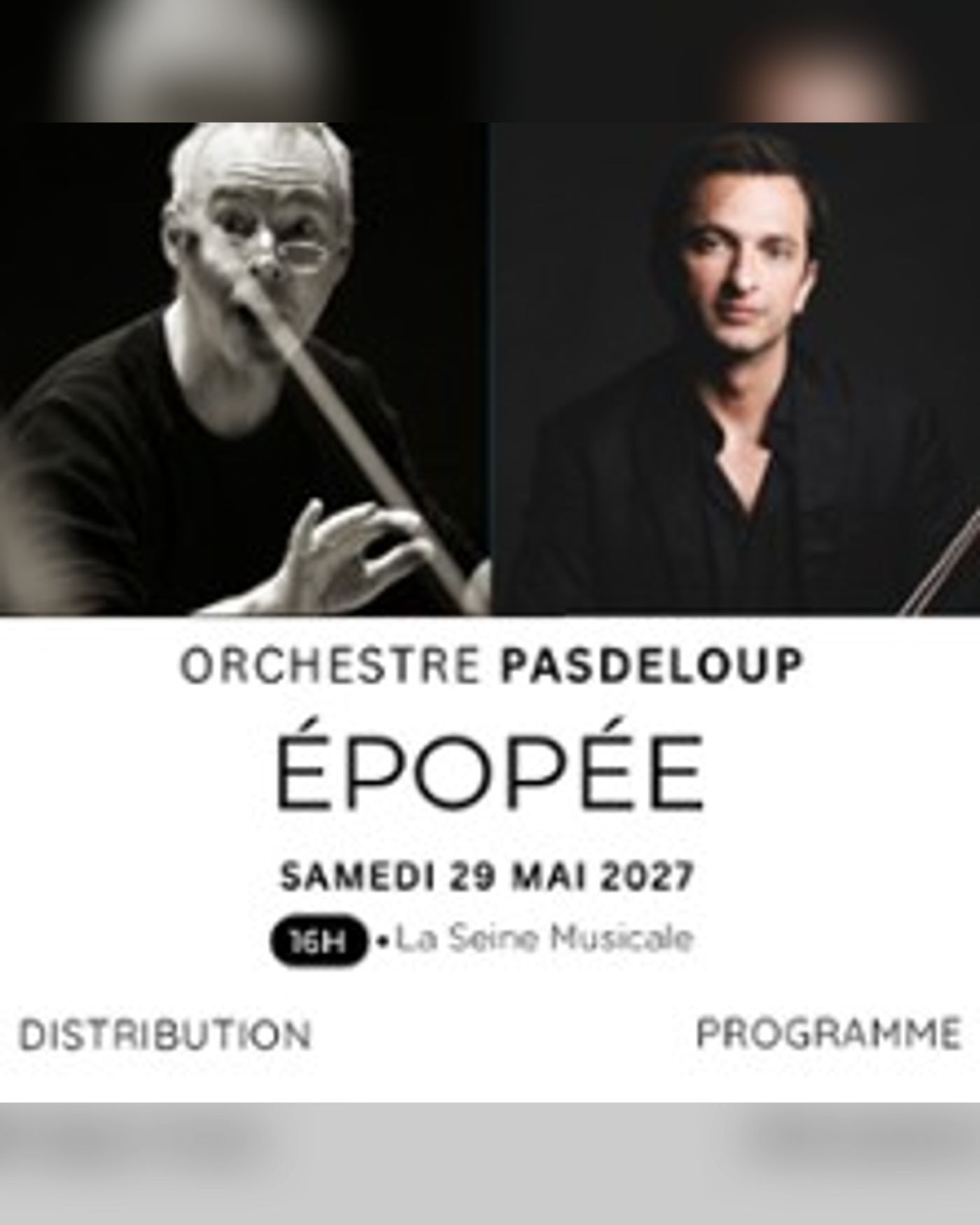 Épopée - Orchestre Pasdeloup