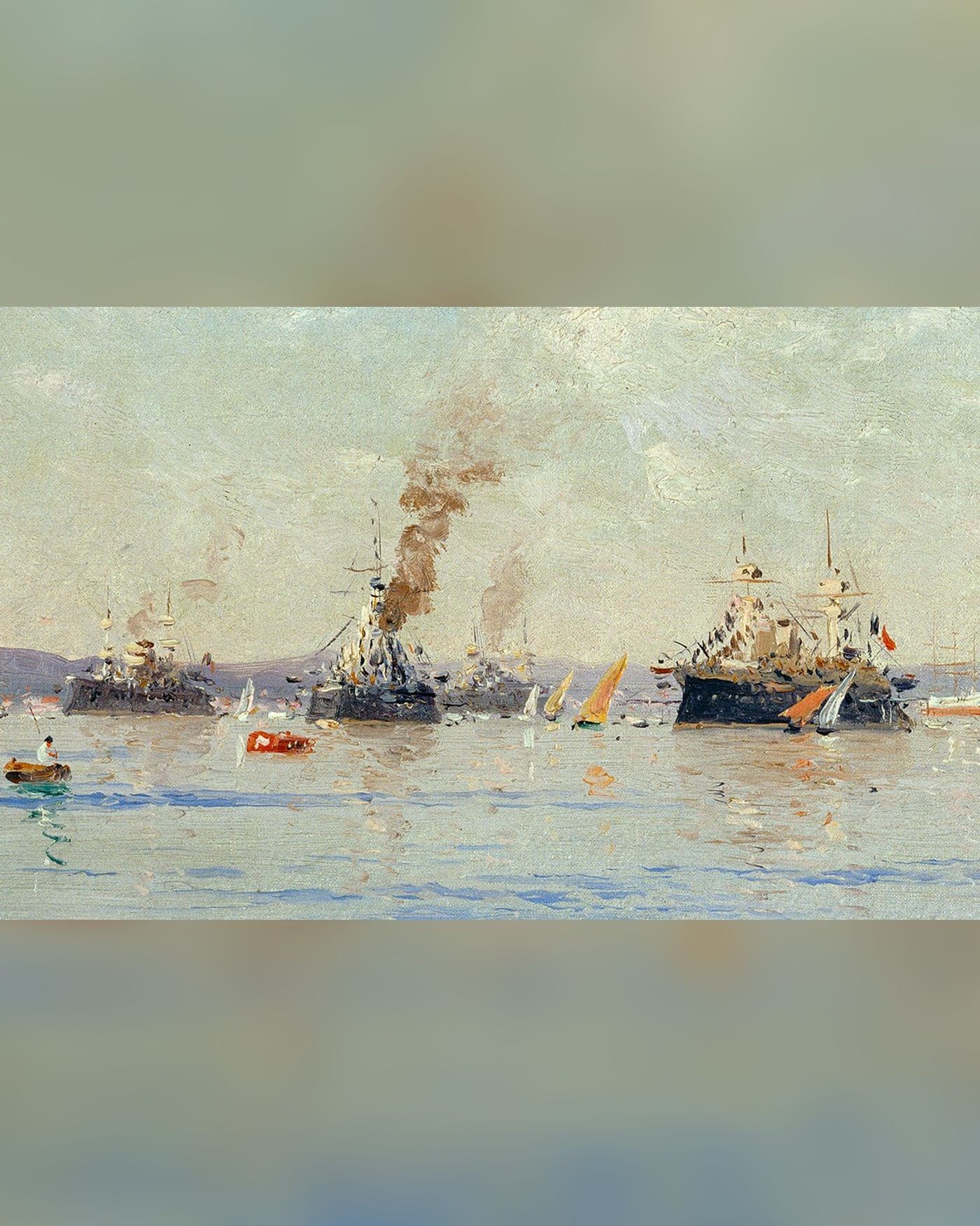 Exposition "La Marine et les peintres. Quatre siècles d'art et de pouvoir" au musée national de la Marine