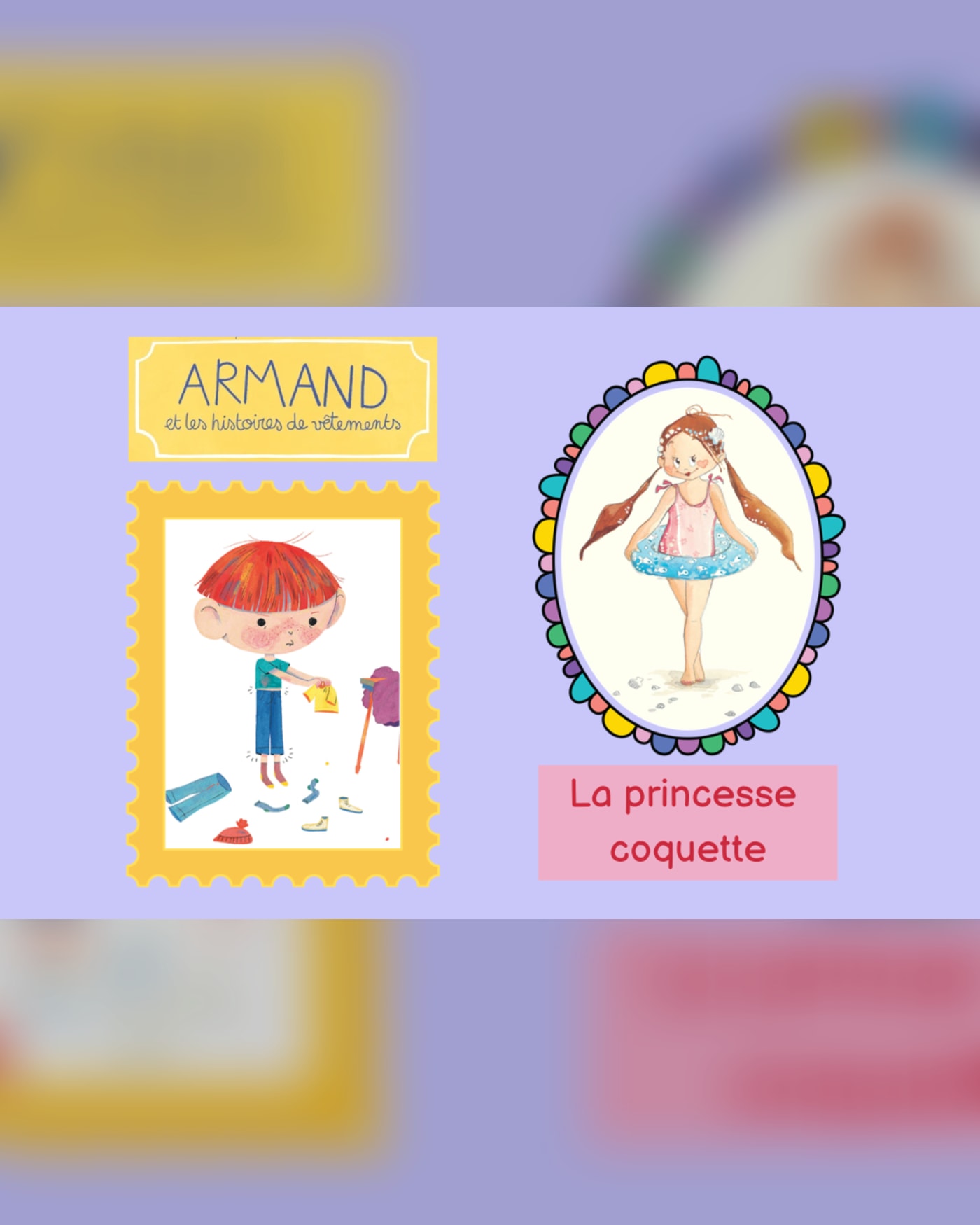 Exposition - Les vêtements d'Armand et de La Princesse coquette