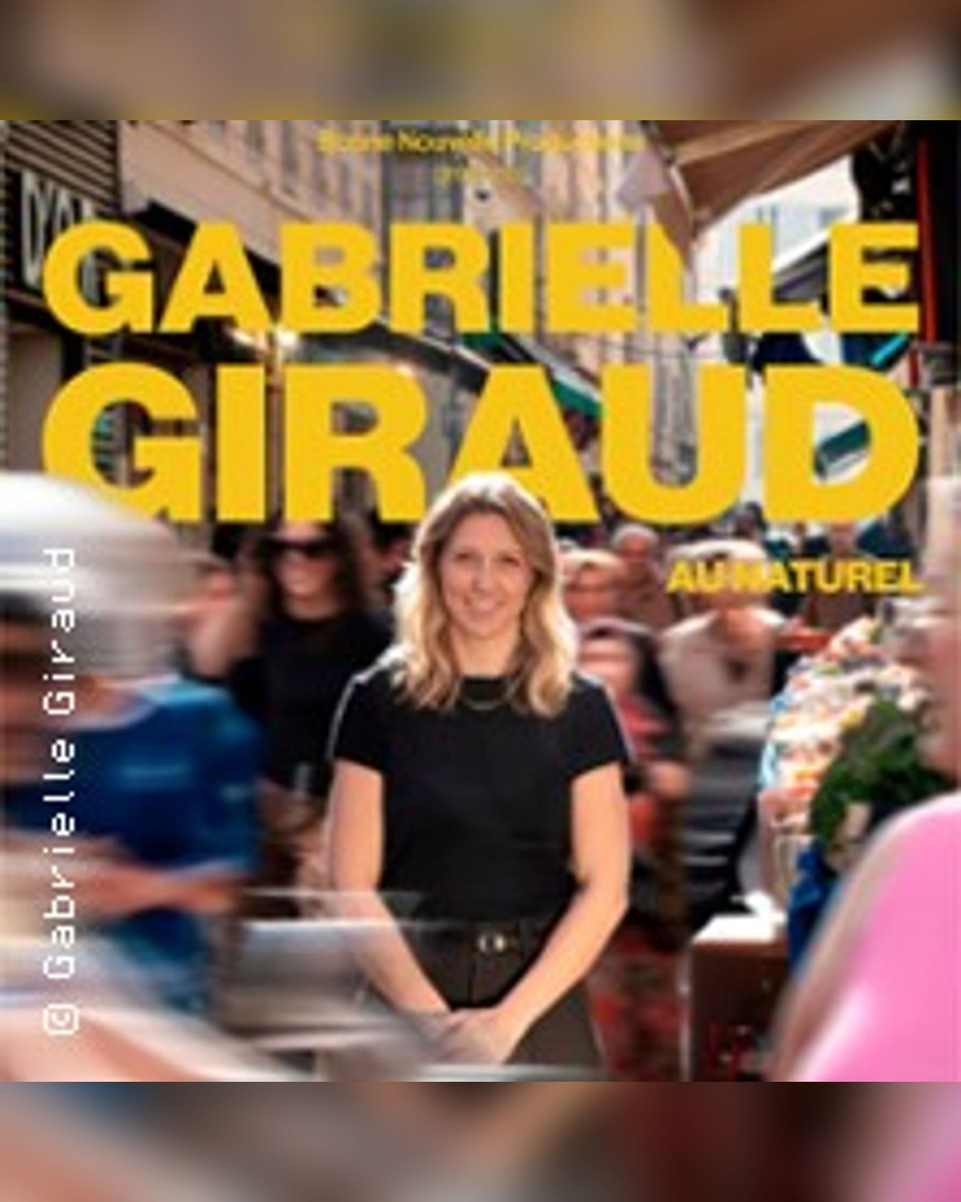 Gabrielle Giraud - Au Naturel, Tournée