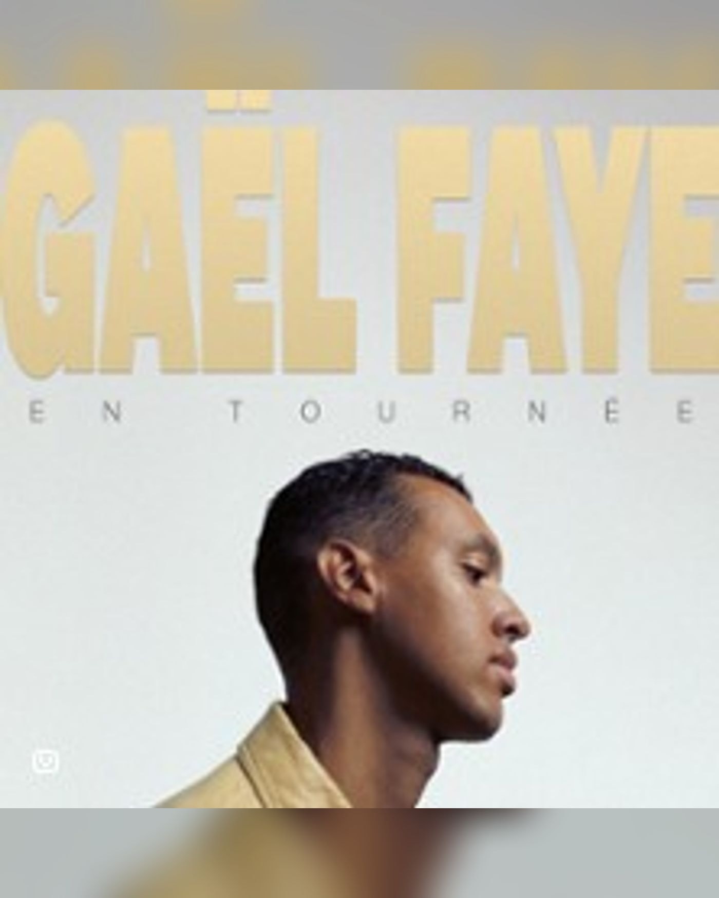 Gaël Faye - Tournée