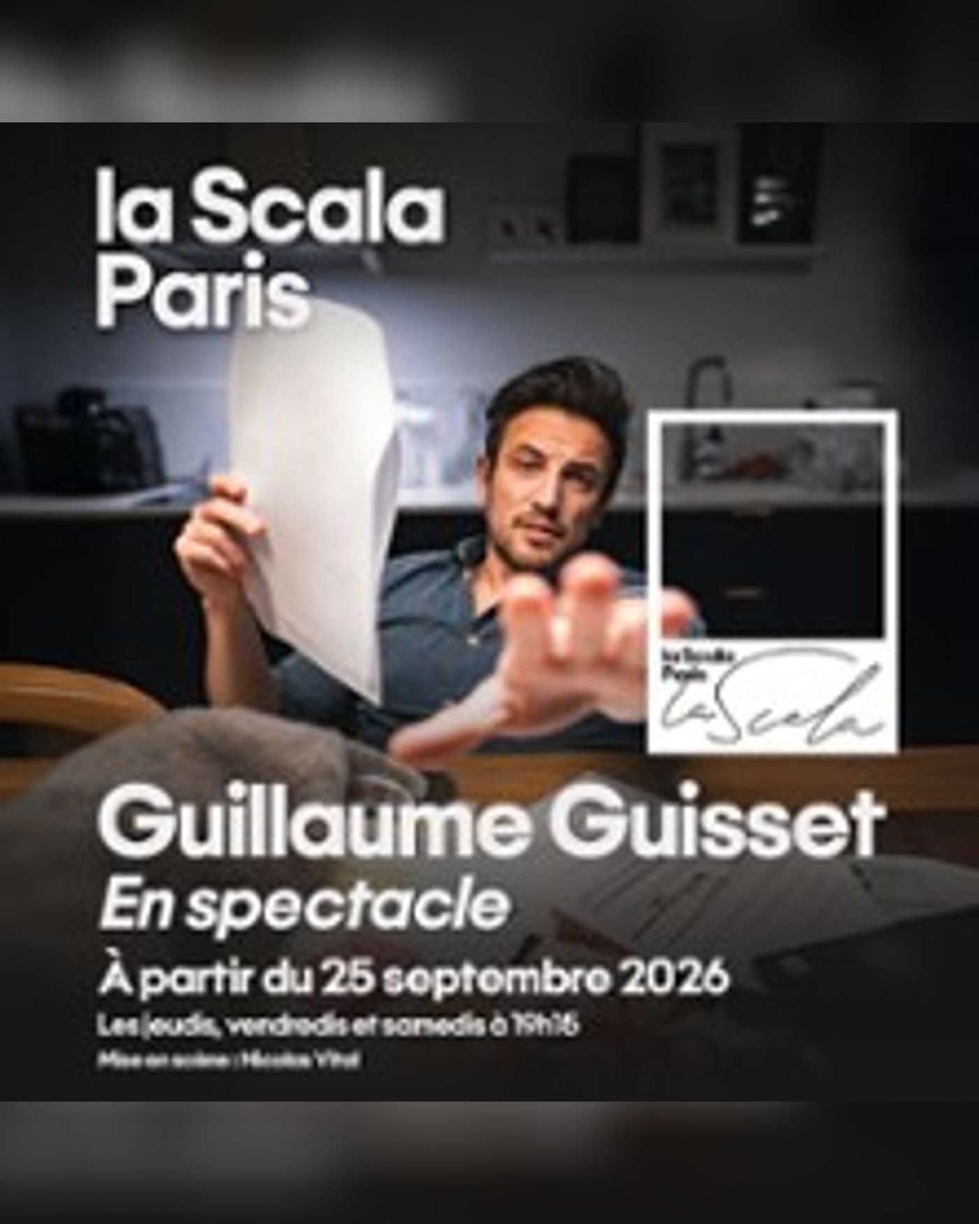 Guillaume Guisset en Spectacle