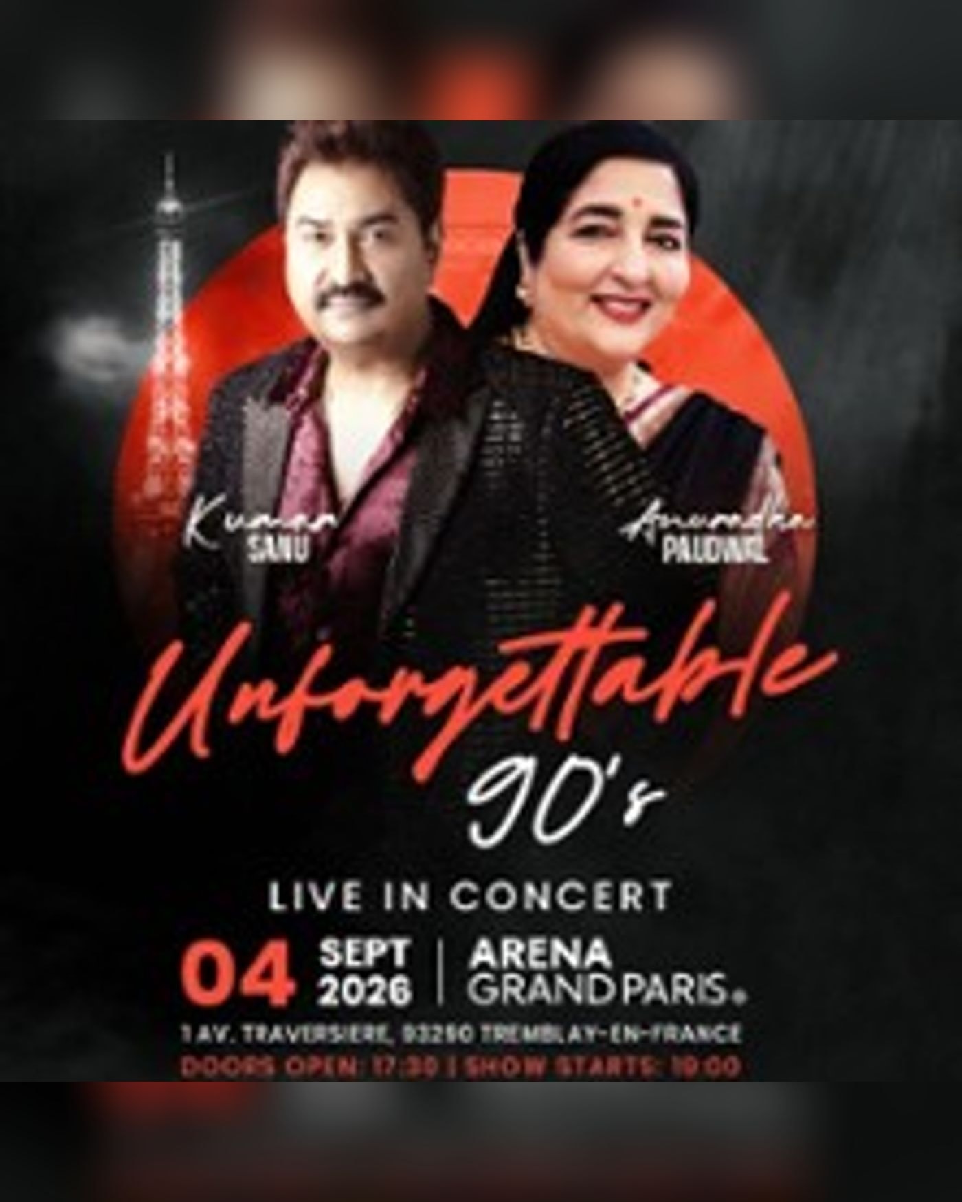 Kumar Sanu Live in Paris