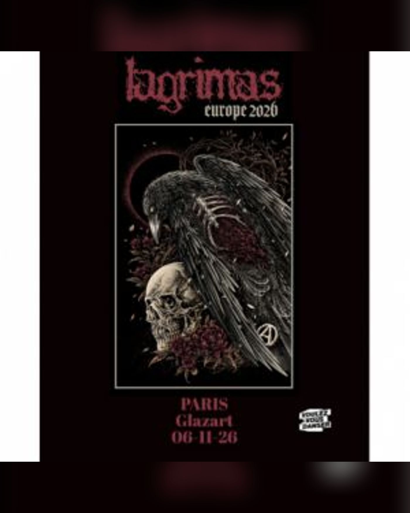 Lagrimas - PARIS - 06/11/26