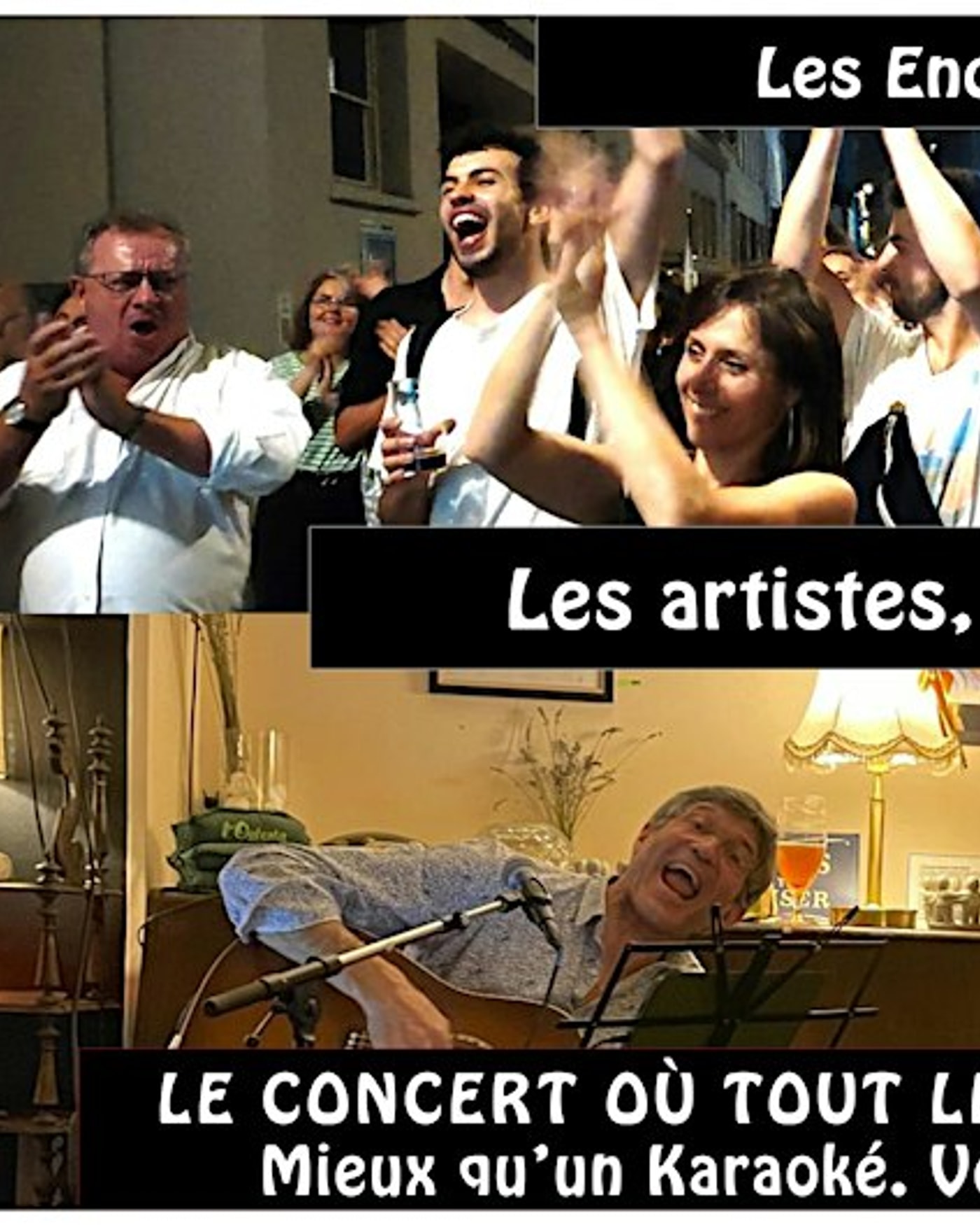 Affiche du concerto Le concert où le public fait le show !, Goulot