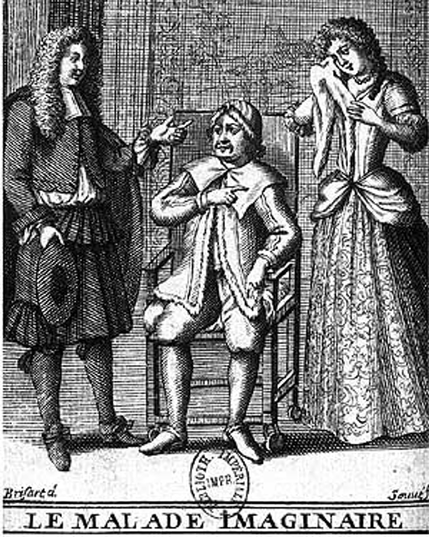 Affiche Le Malade Imaginaire - Rendez-vous Molière