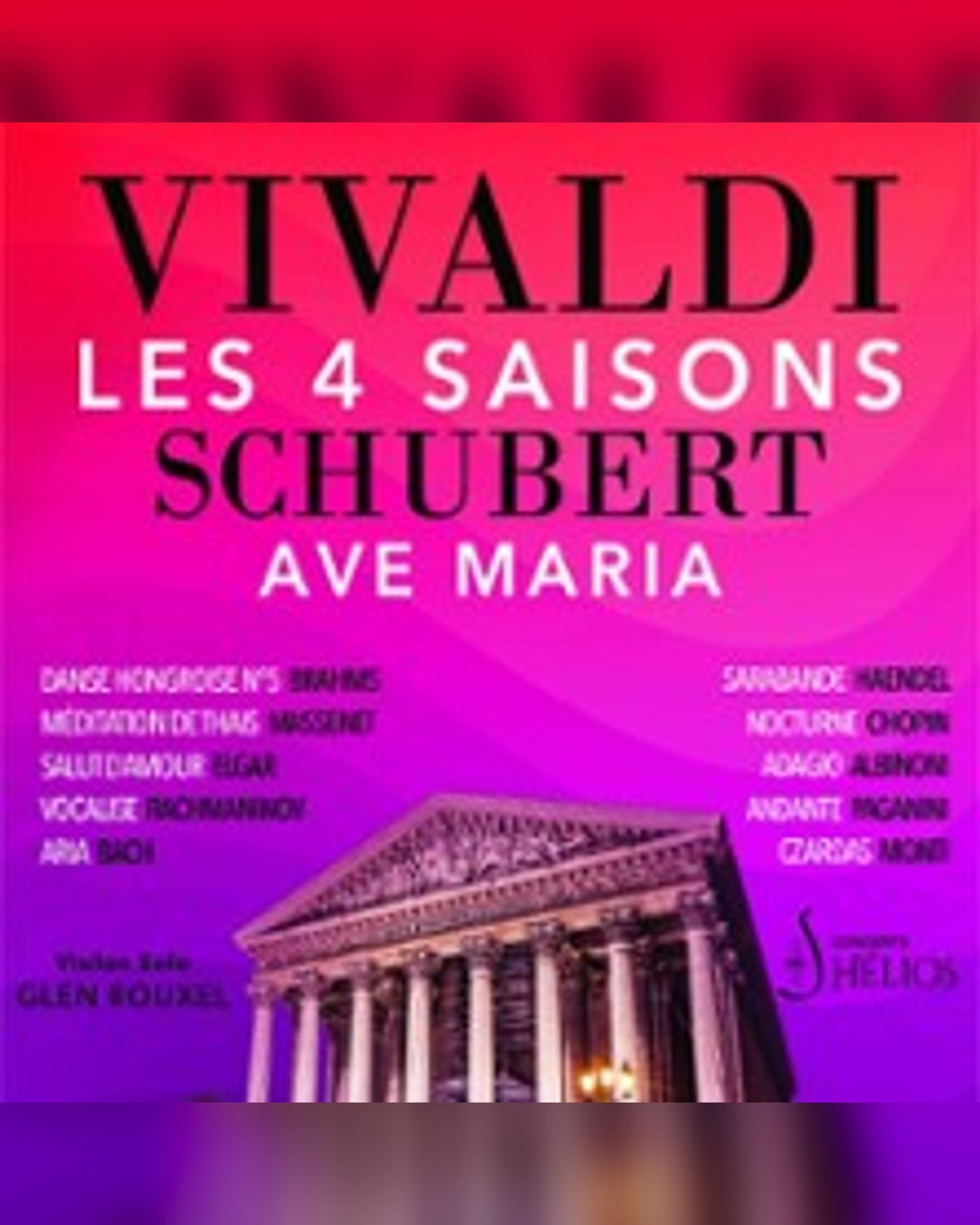 Les 4 Saisons de Vivaldi, Ave Maria et Célèbres Adagios - Eglise de la Madeleine, Paris