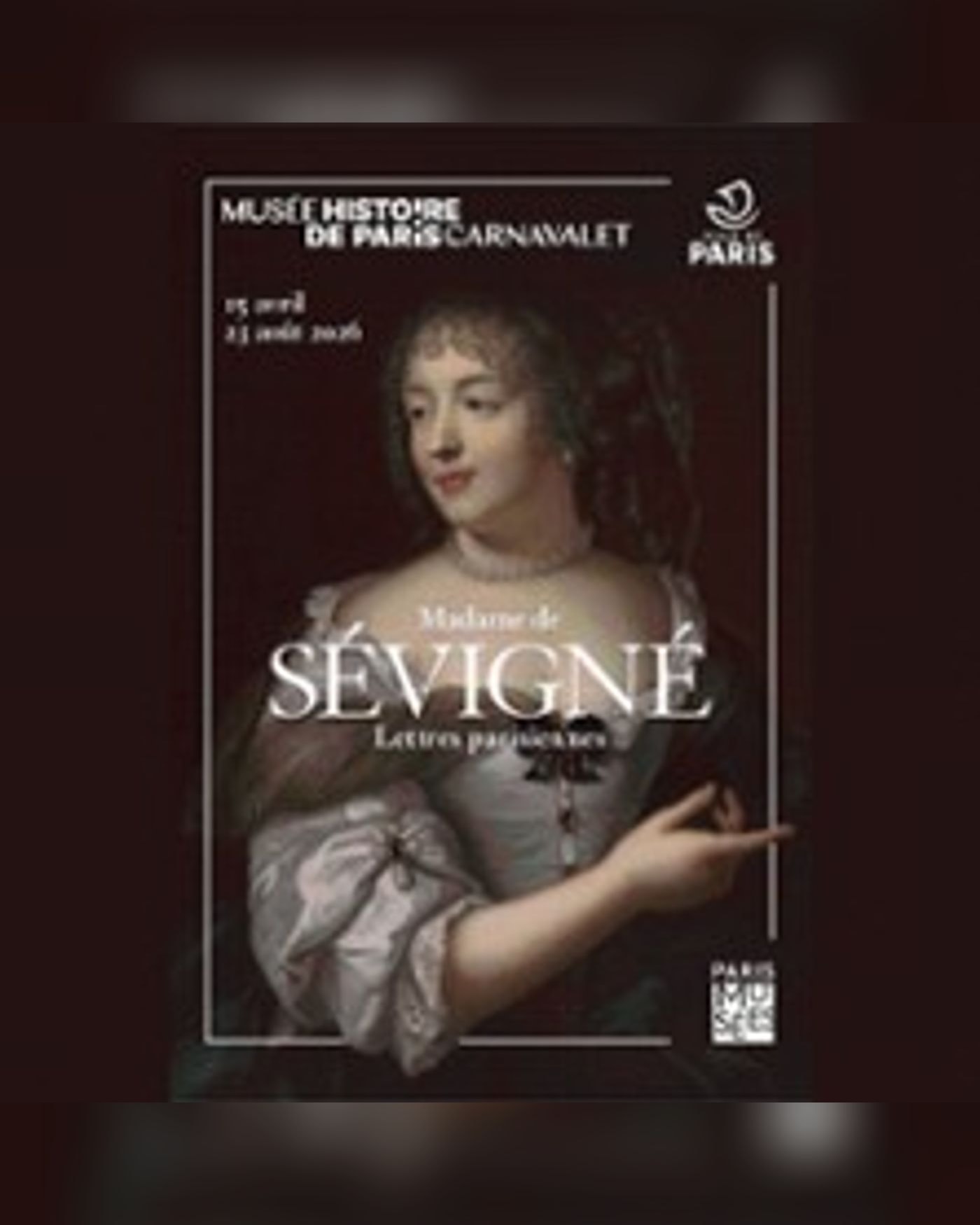 Madame de Sévigné, Lettres Parisiennes