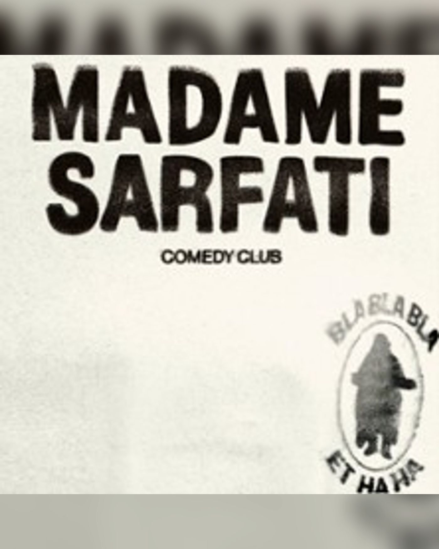 Mme Sarfati Comedy Club