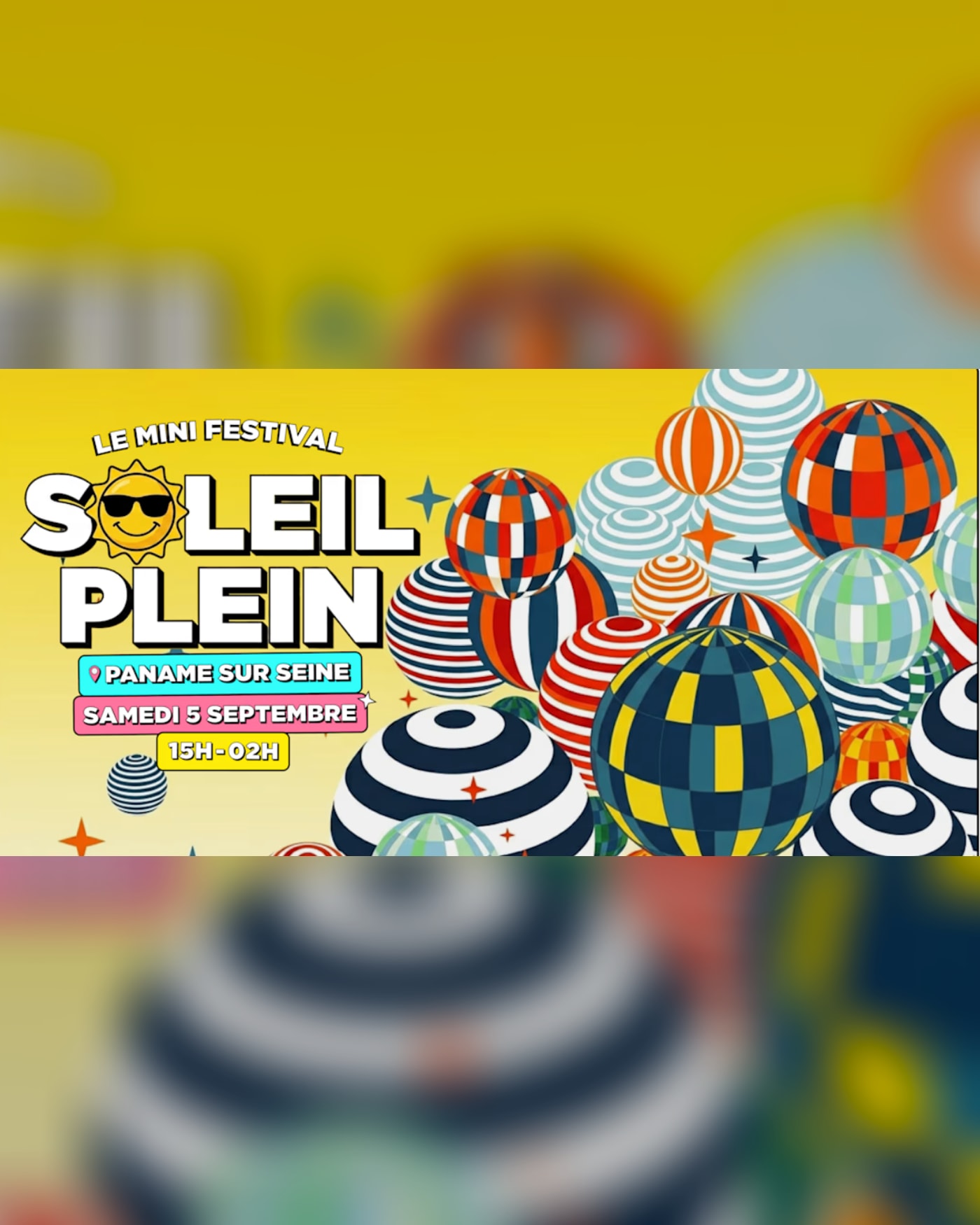 Affiche du concert Open Air Party - Mini Festival, Paname Sur Seine