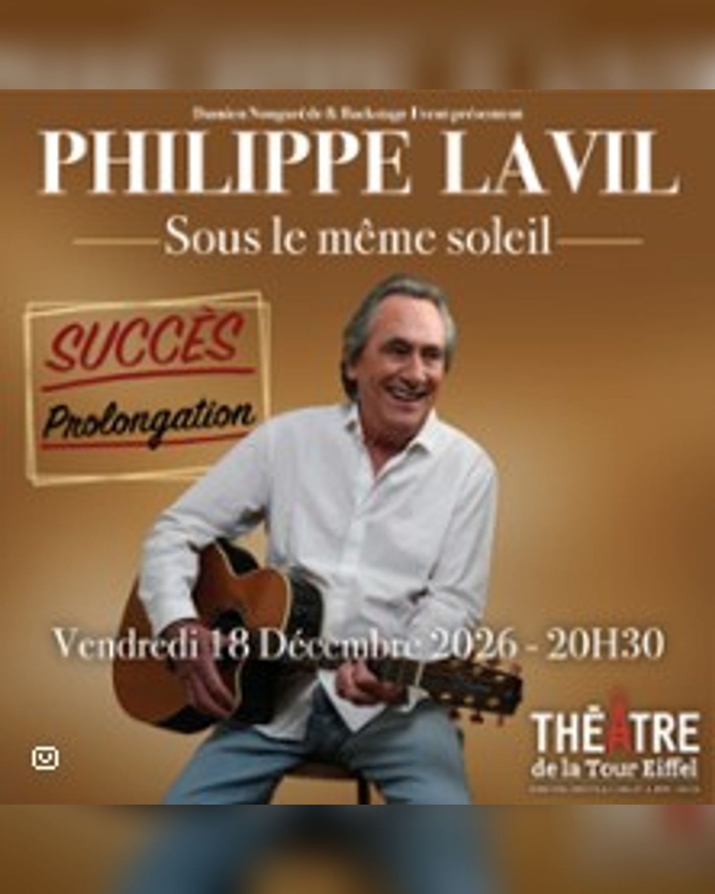Affiche de Philippe Lavil - Sous le Même Soleil