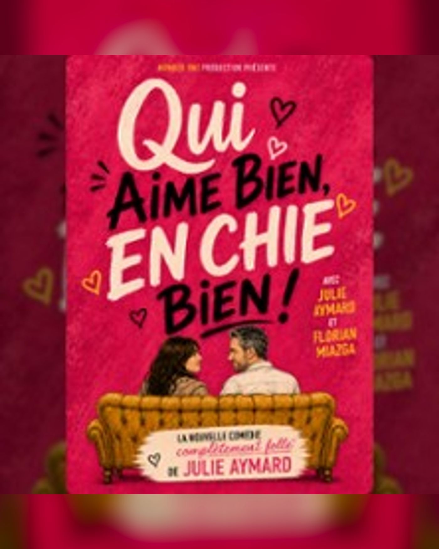Affiche du spectacle Qui Aime Bien, En Chie Bien !, La Comédie Number One
