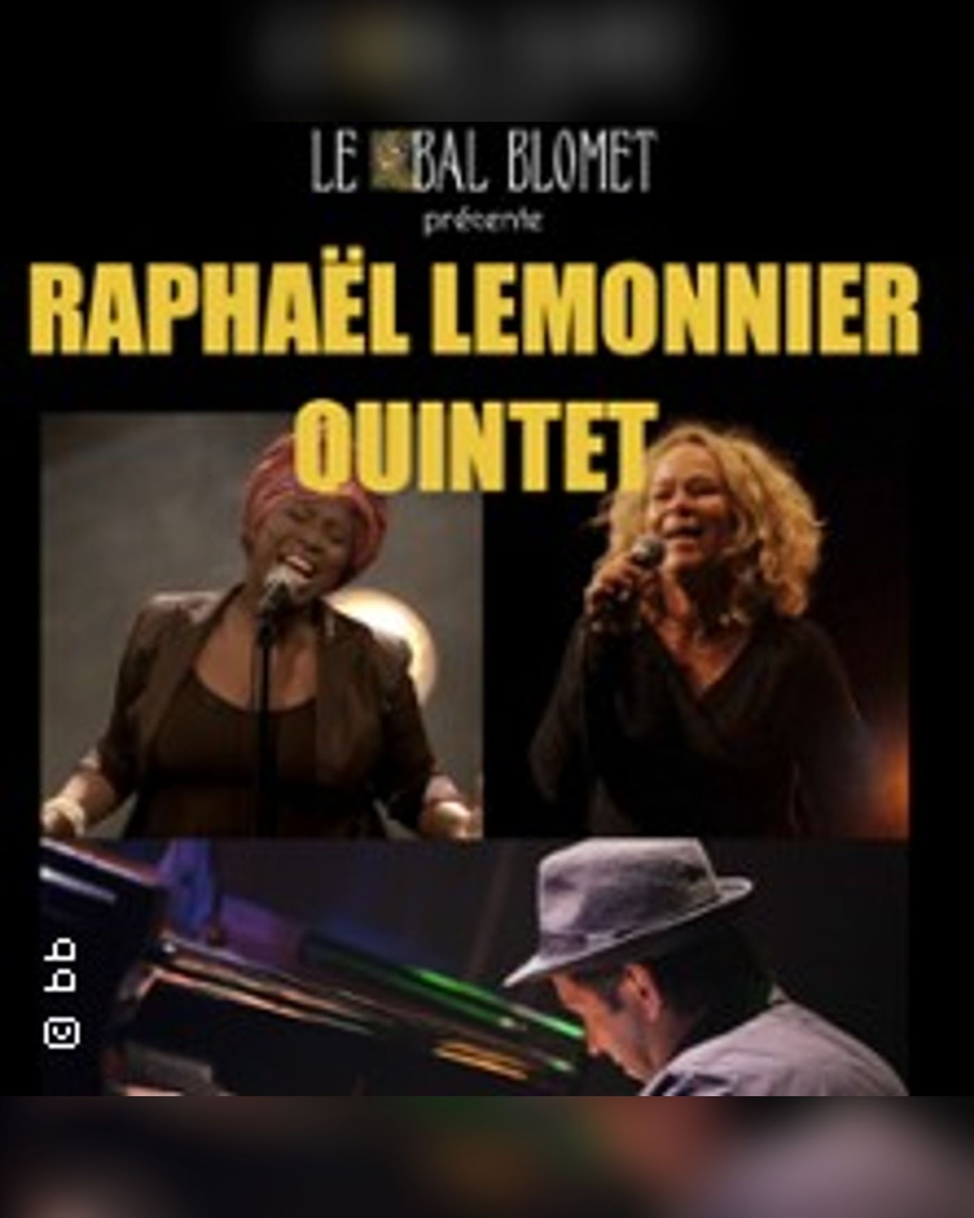 Affiche de Raphaël Lemonnier Quintet – Bessie's Blues