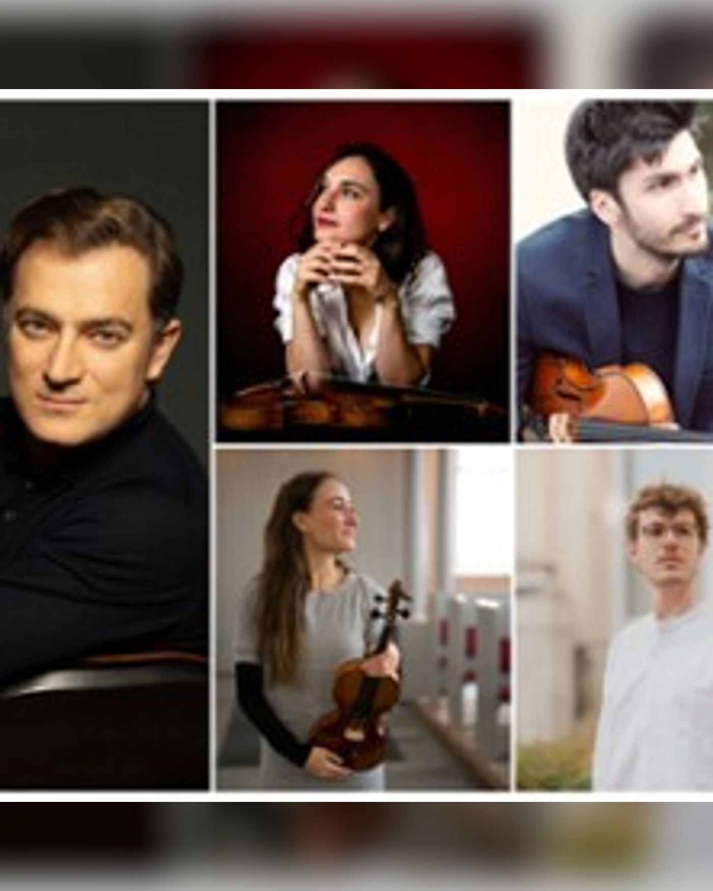 Affiche de Renaud Capuçon & Talents - Festival "Premier Mouvement" - Concert d'Ouverture