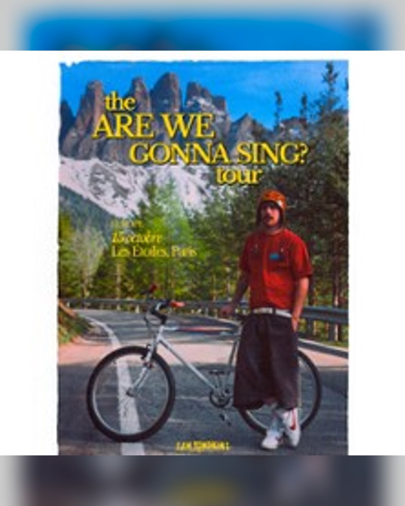 Sam Tompkins - Are We Gonna Sing ? Tour