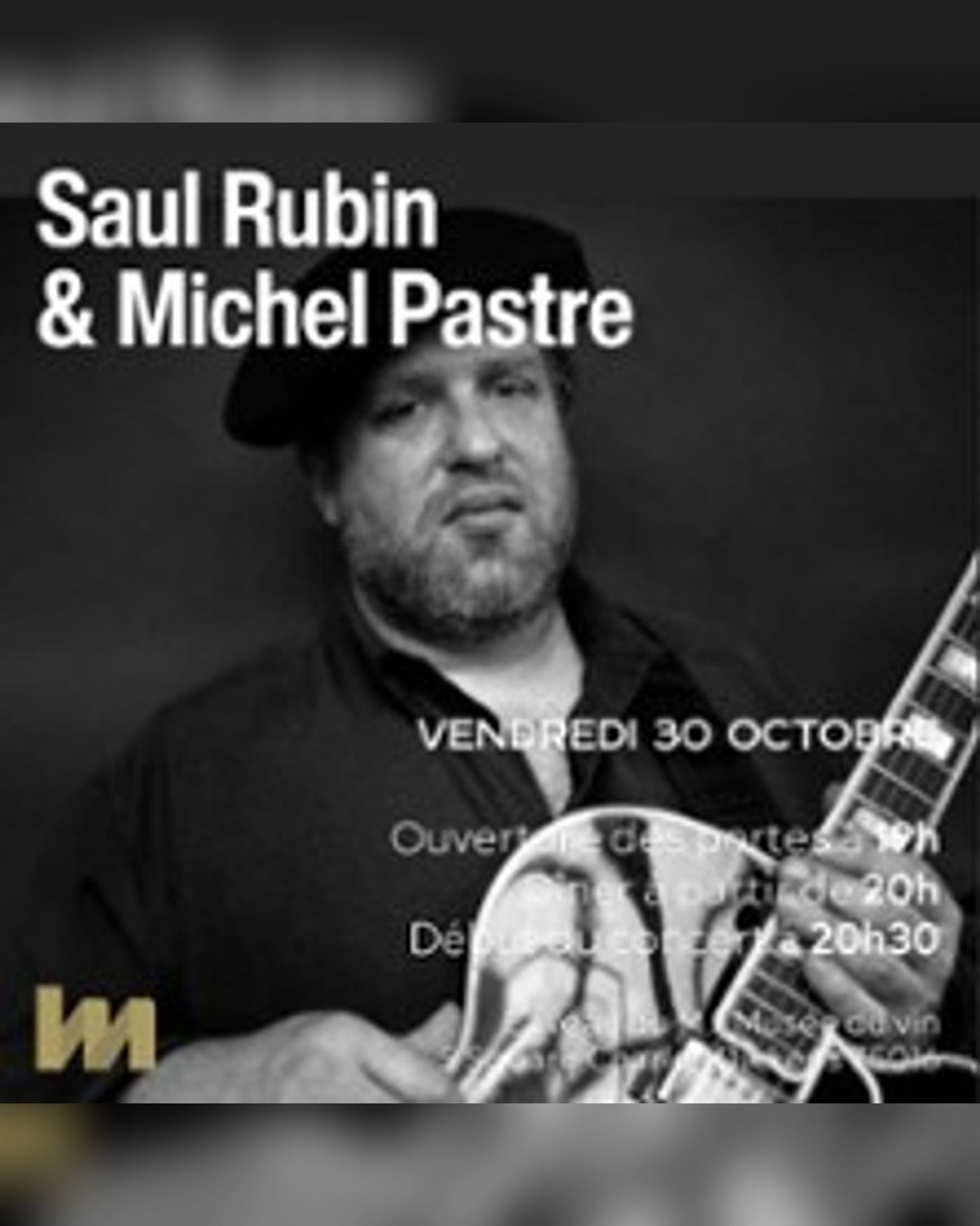 Affiche de Saul Rubin & Michel Pastre