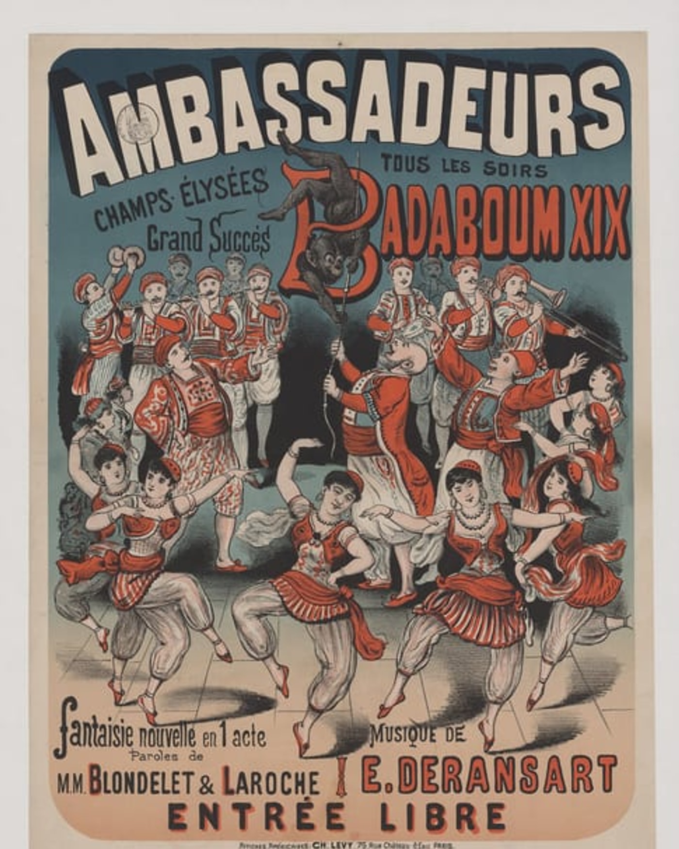 Affiche du concert Soirée La Ch!ck : 2006 - 2016 - 2026 au Badaboum