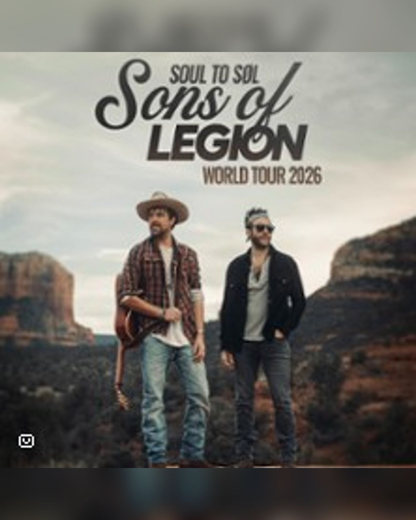 Affiche de Sons of Legion - Soul to SØL World Tour 2026