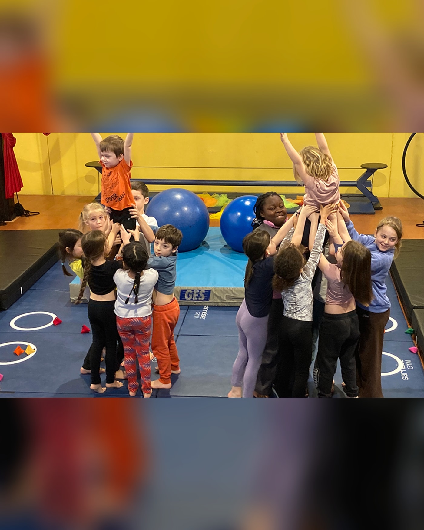 Stage cirque 6-10 ans pendant les vacances d'été