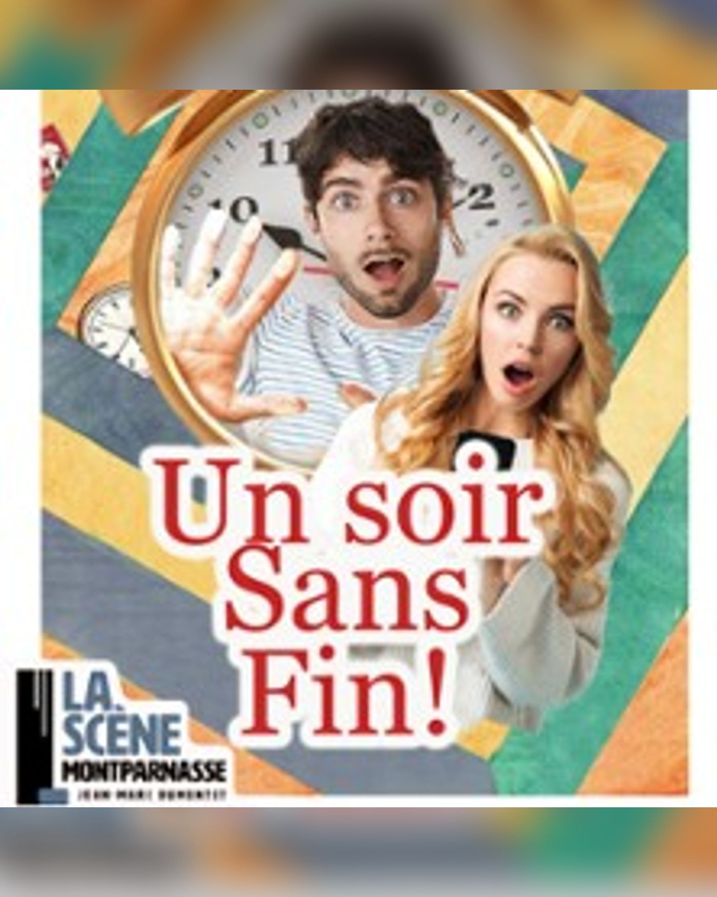 Affiche du spectacle Un Soir Sans Fin ! - La Scène Montparnasse, Paris, Le Grand Point-Virgule - Apostrophe