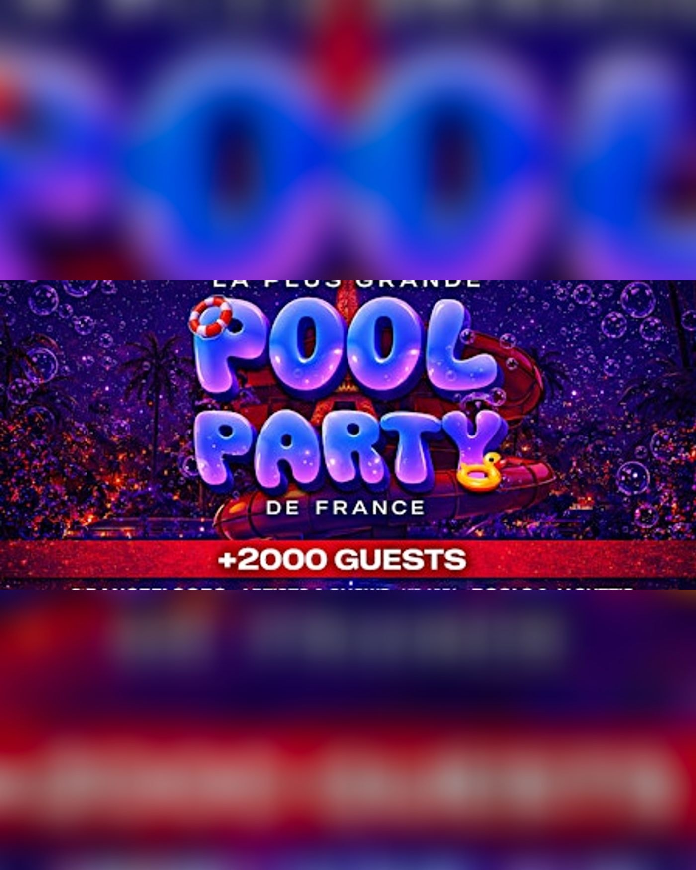 Aquaboulevard Paris Biggest Pool Party 2026