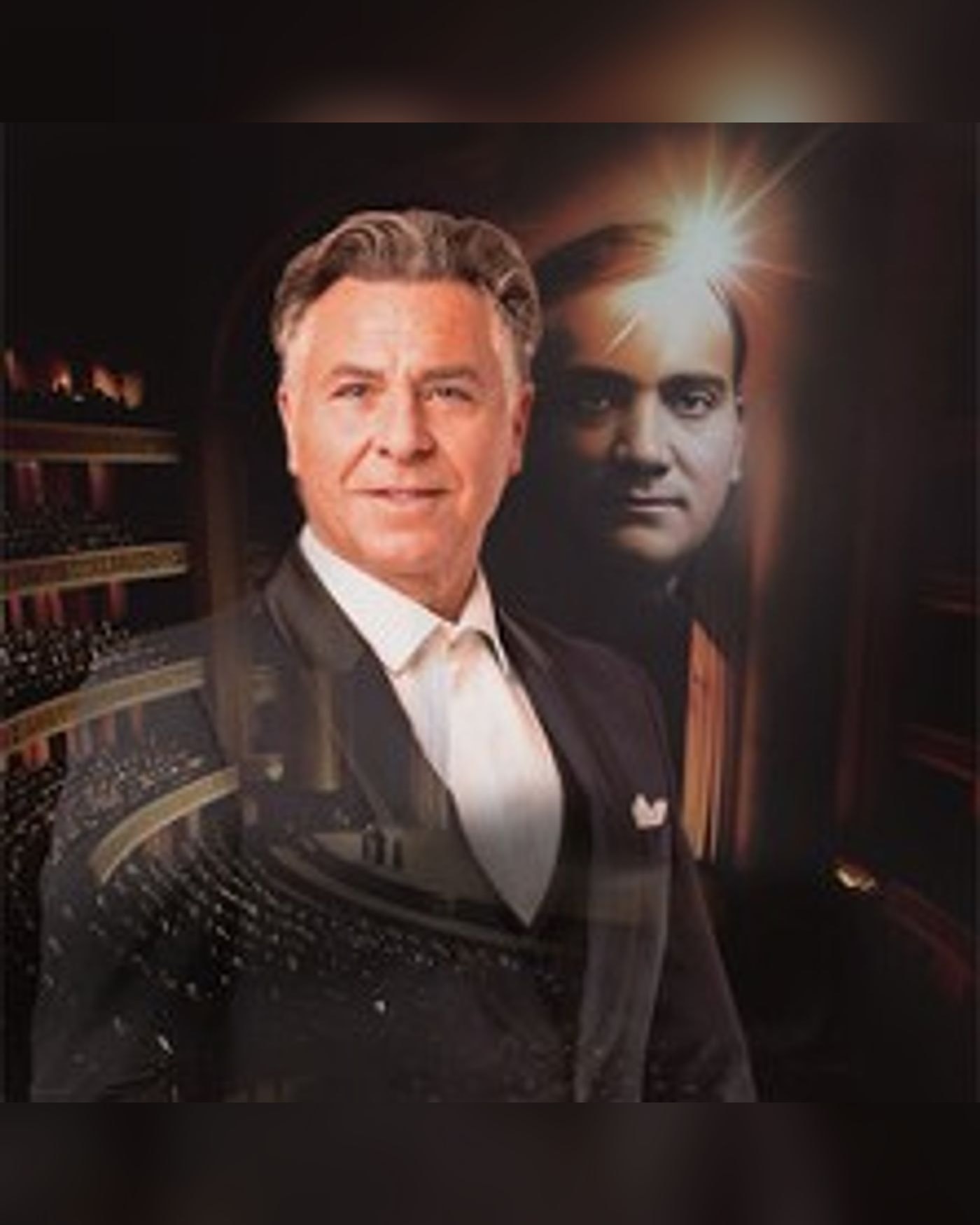 Poster for the concert Caruso, Casino de Paris