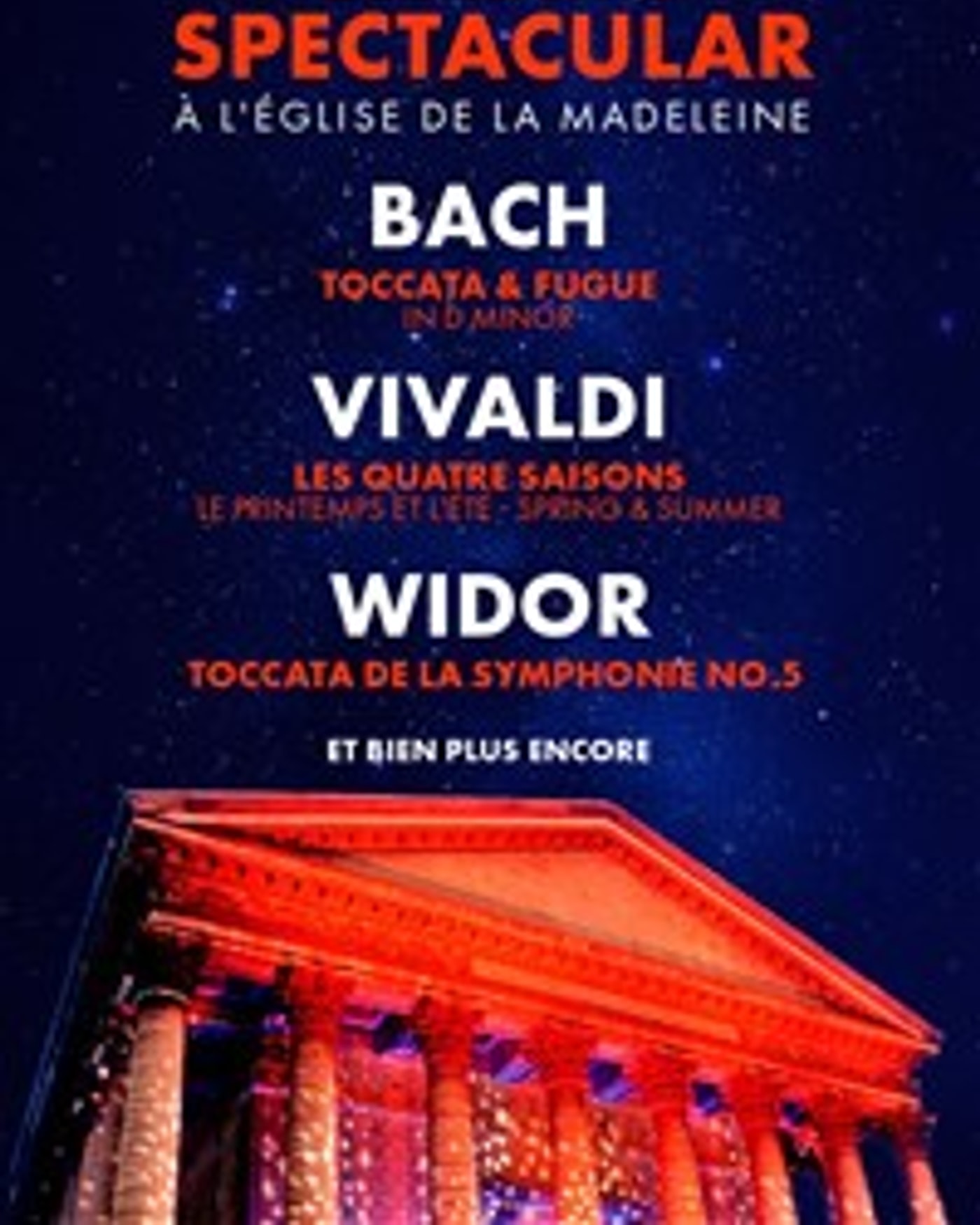 Affiche de Classic Spectacular