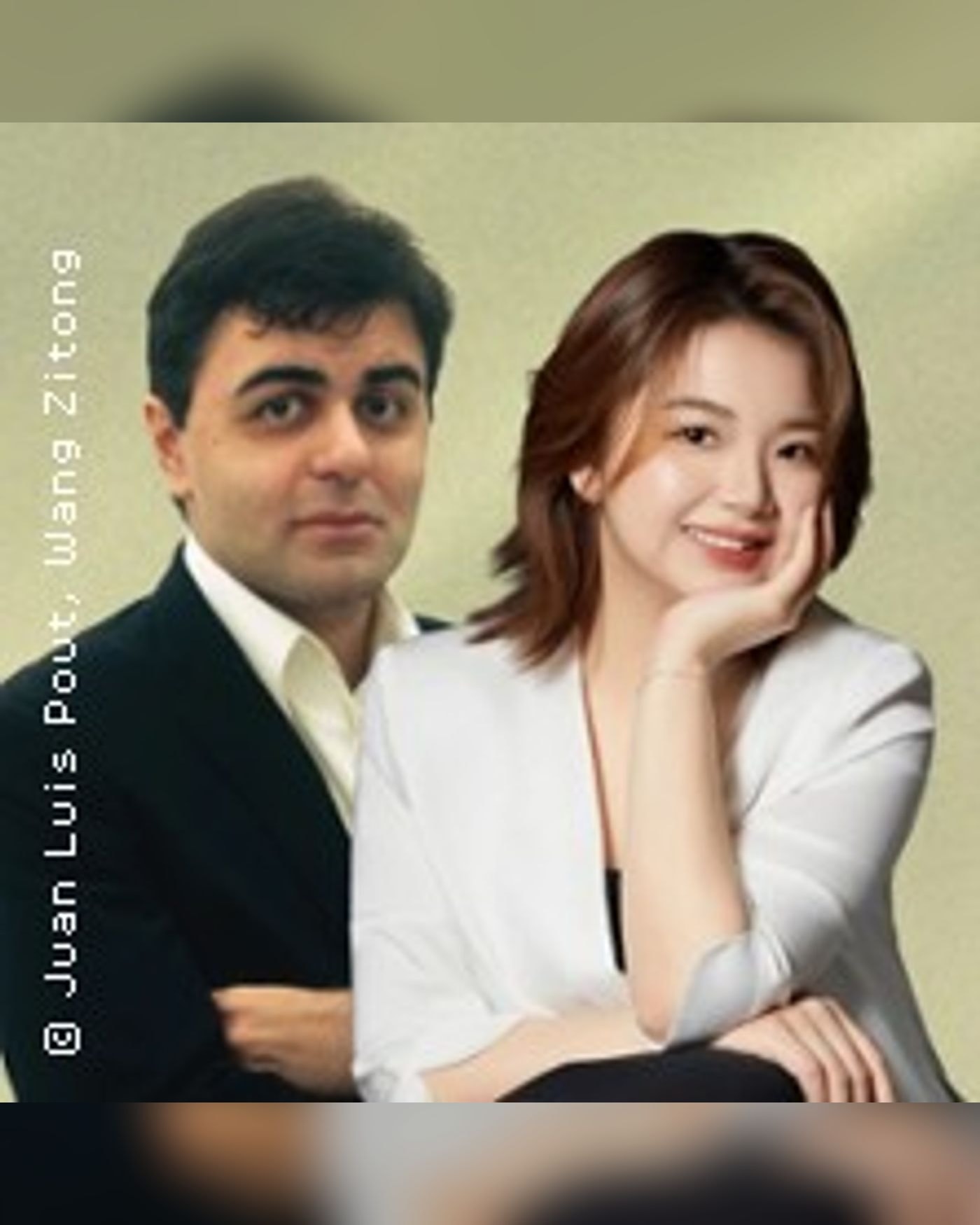 David Khrikuli et Wang Zitong