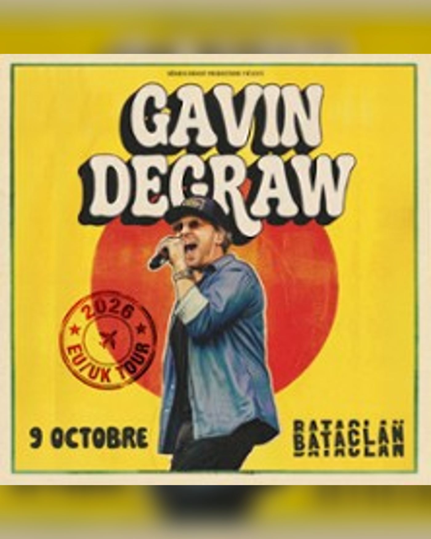 Affiche de Gavin Degraw
