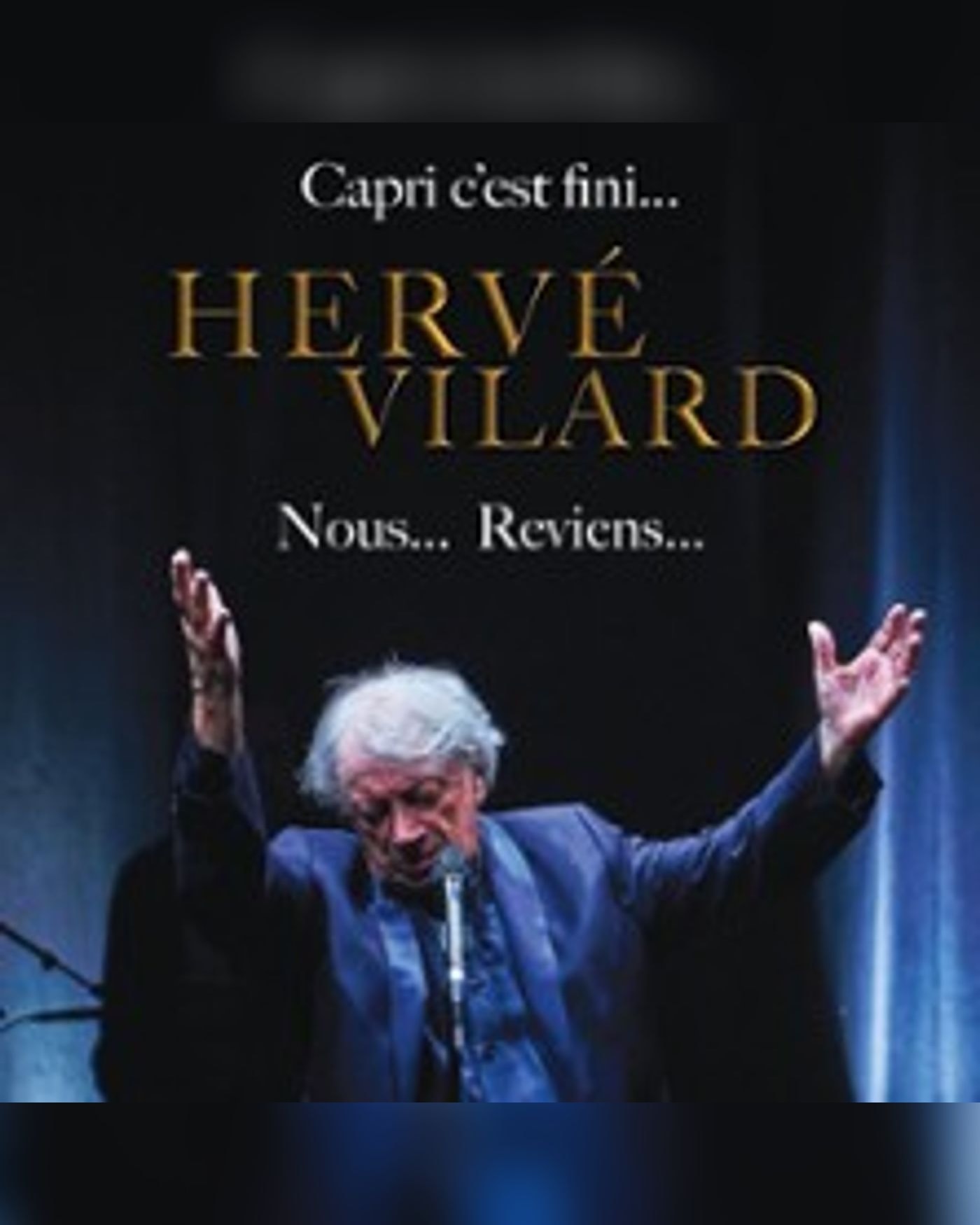 Affiche de Hervé Vilard