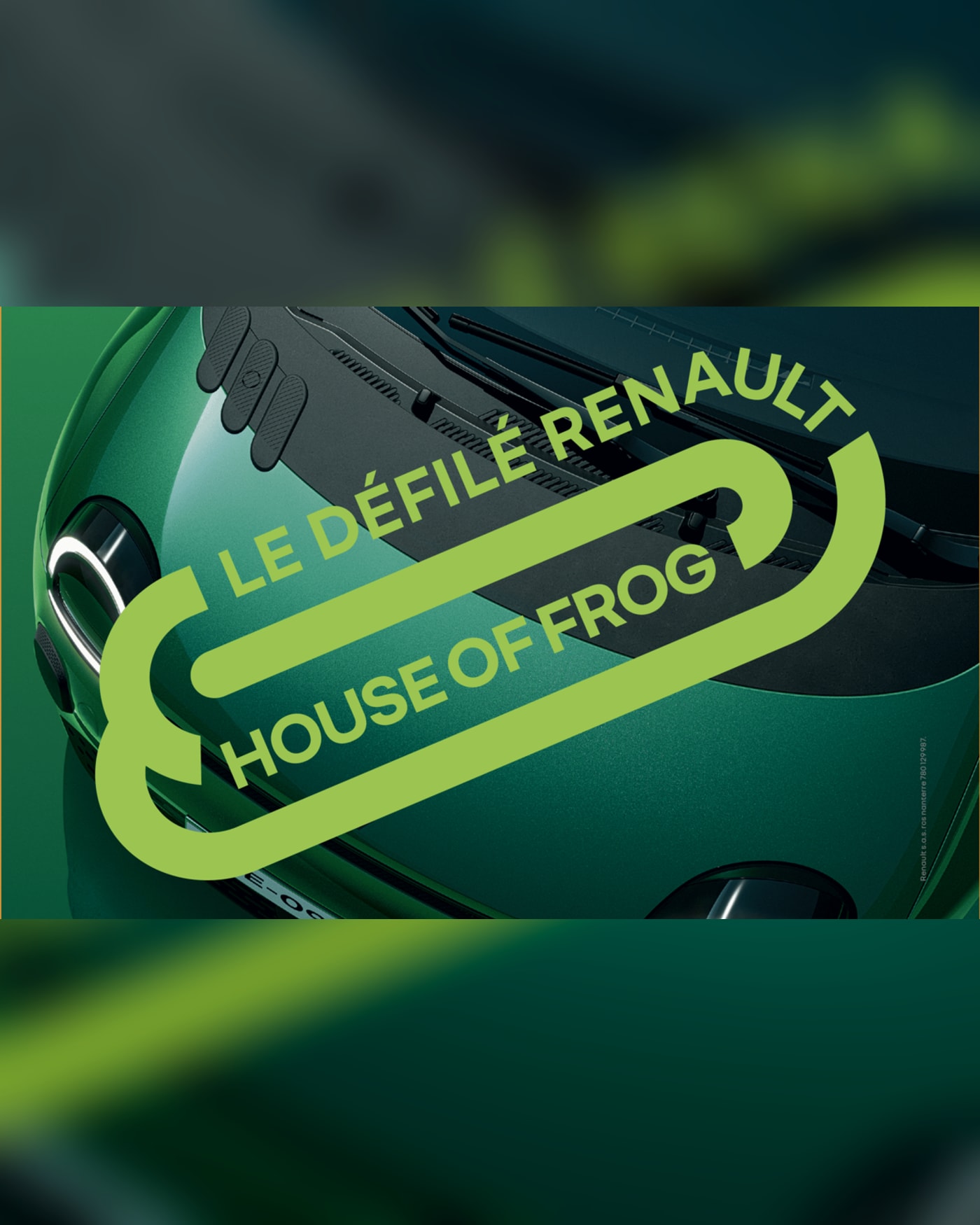 House of frog - le défilé Renault®