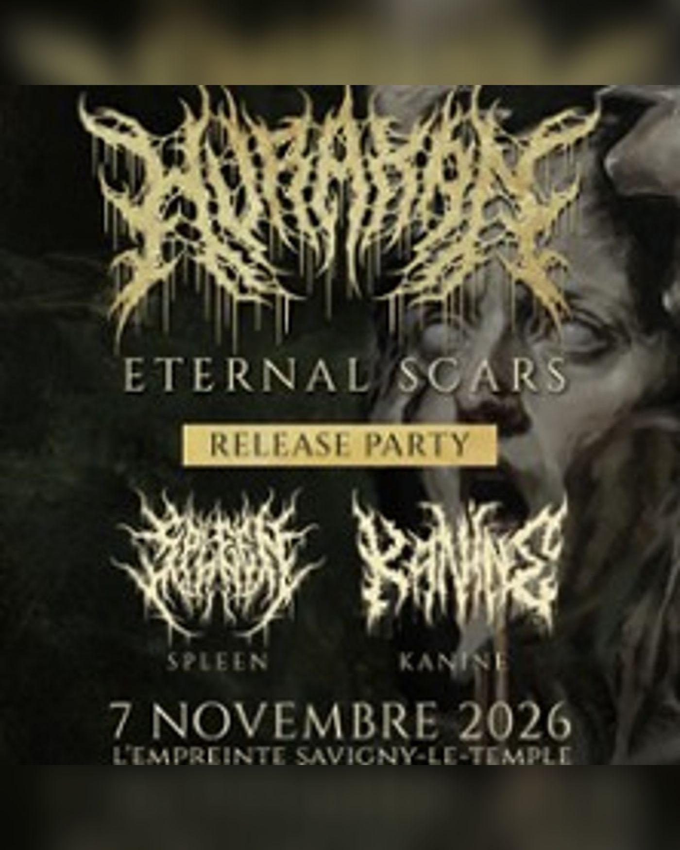 Affiche de Hurakan + Spleen + Kanine