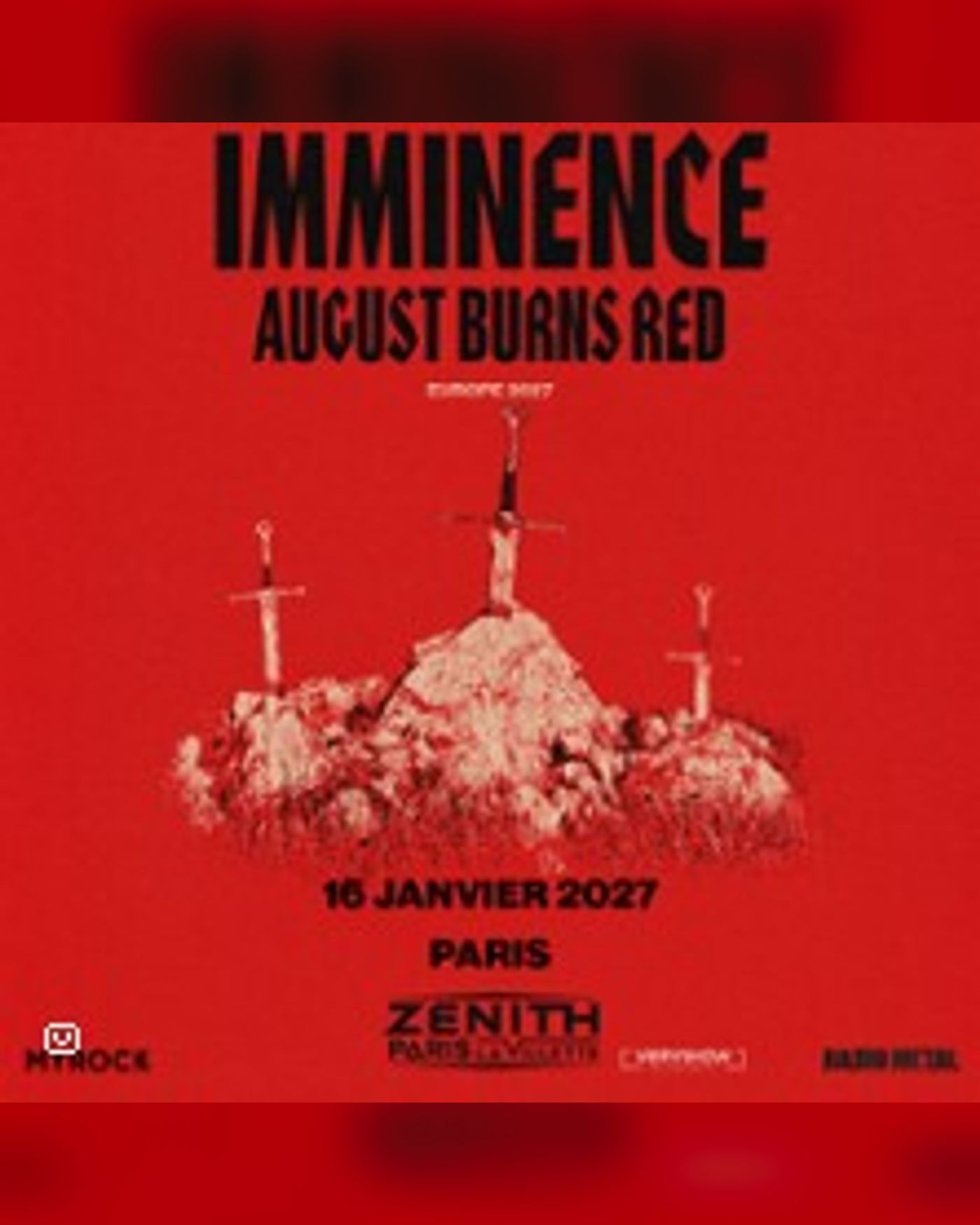 Imminence en concert à Zénith Paris - La Villette, Paris