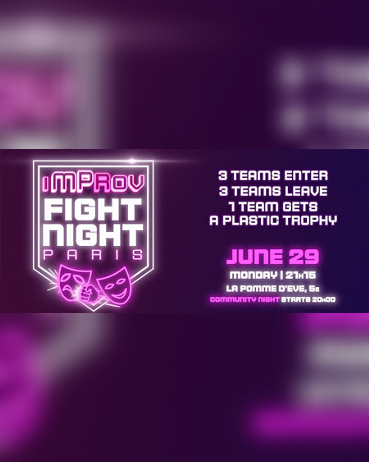 Improv Fight Night Paris