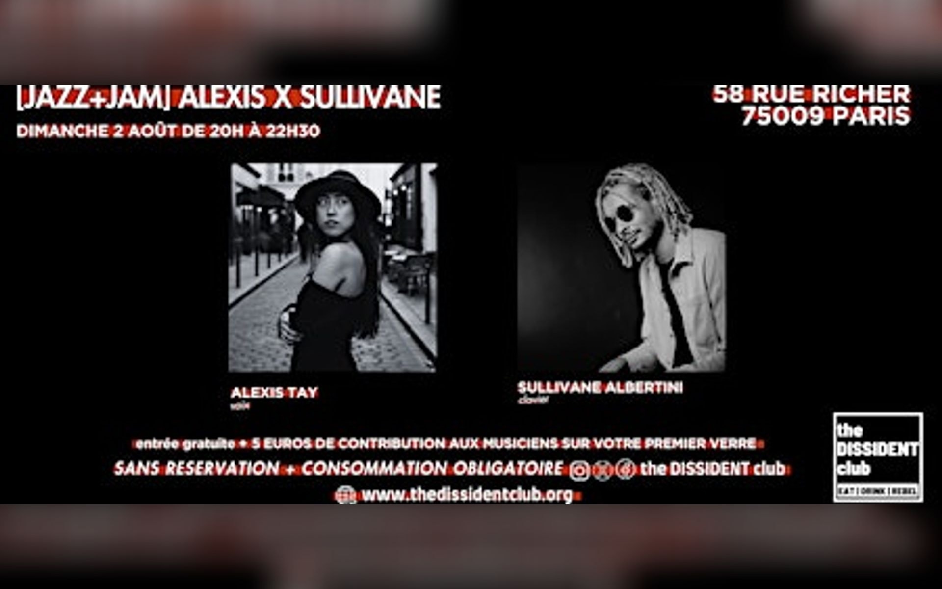 [JAZZ+JAM] Alexis X Sullivane