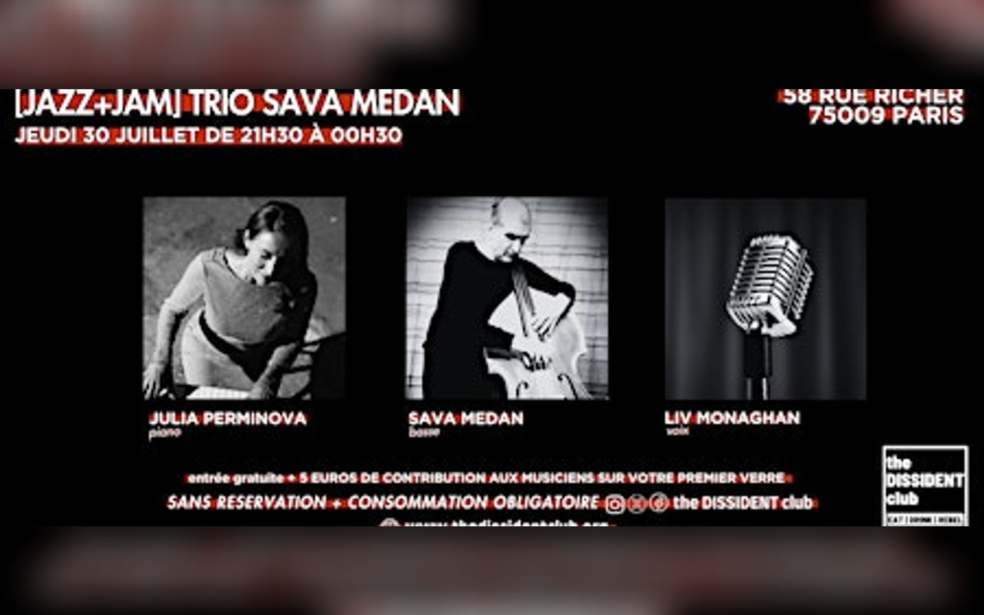 [JAZZ+JAM] Trio Sava Medan